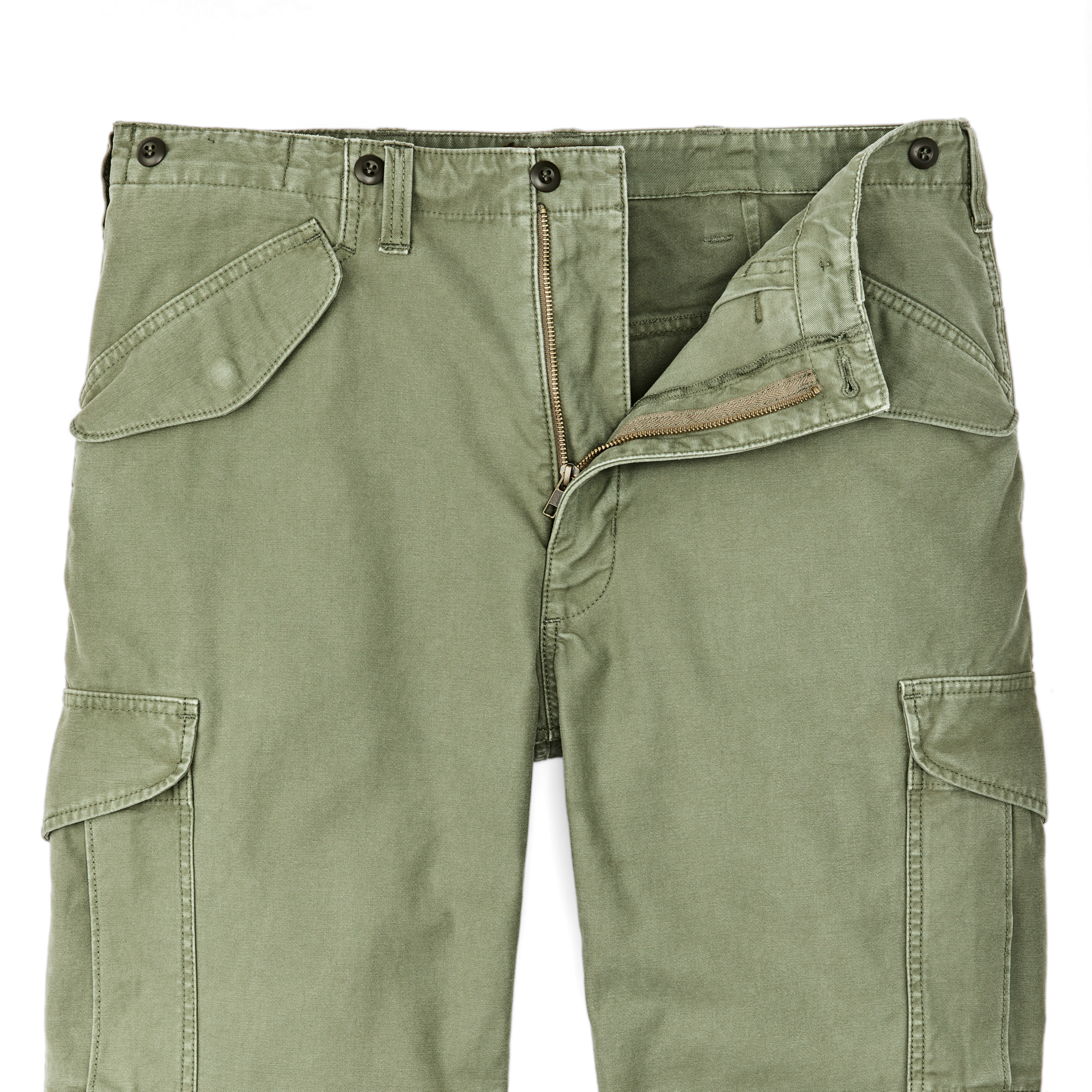 Field Cargo Pants - Washed Fatigue Green - Image 4