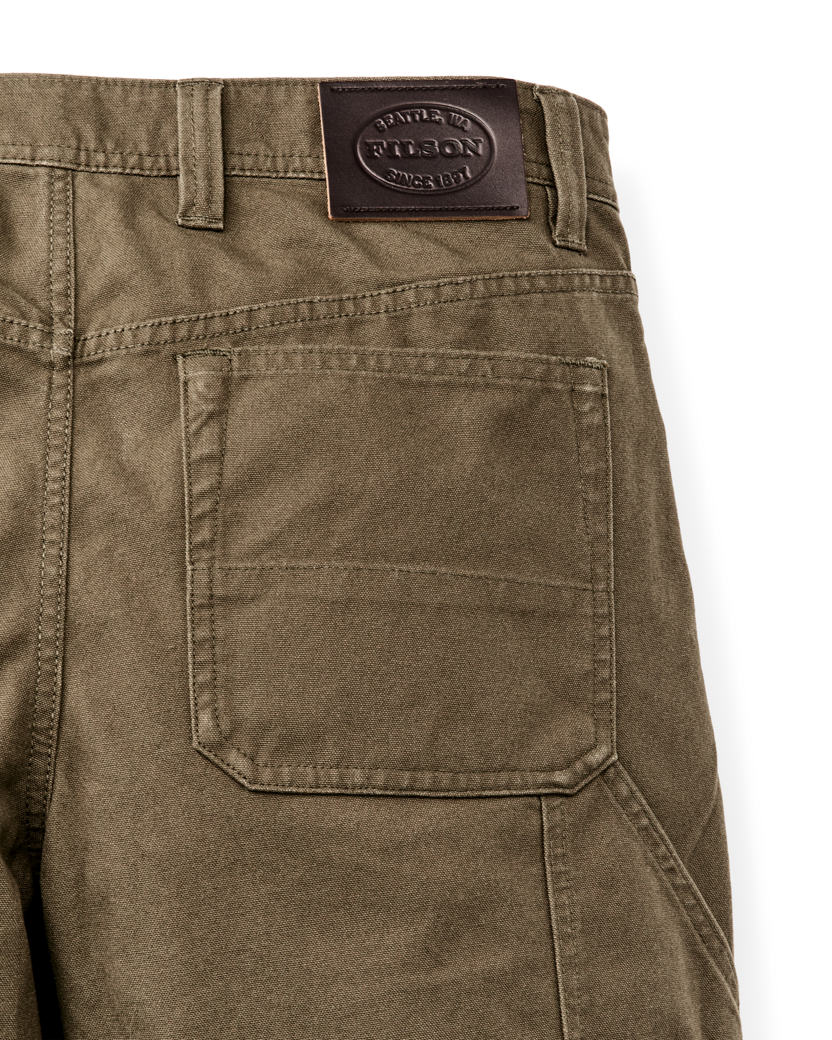 Dry Tin Double Front Pants - Marsh Olive - Image 8