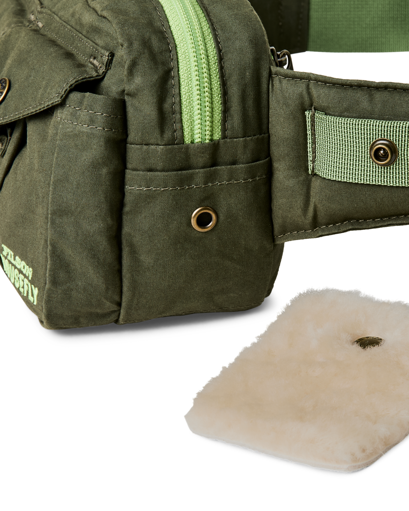 Filson X Housefly Ranger Waistpack - Otter Green - Image 6