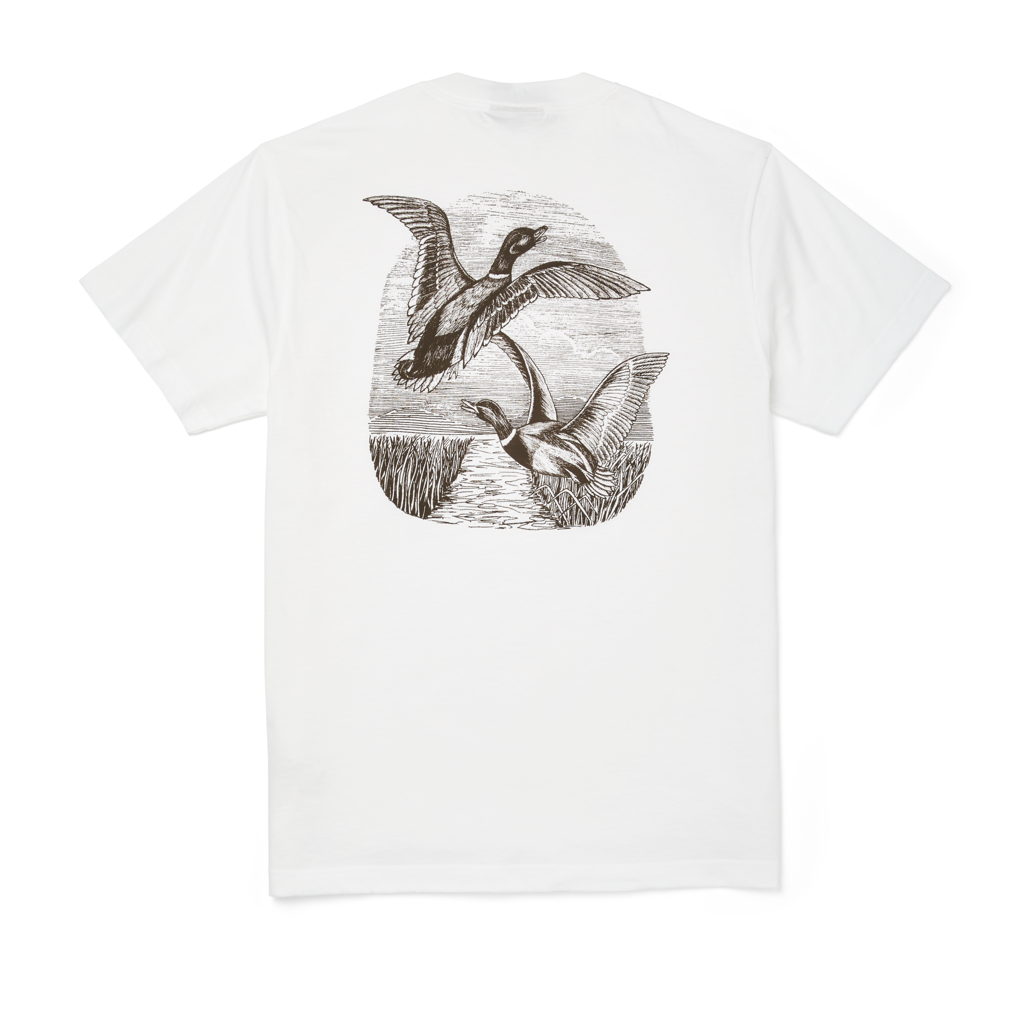 Ducks Unlimited Ranger Graphic T-shirt - White Ducks - Image 2
