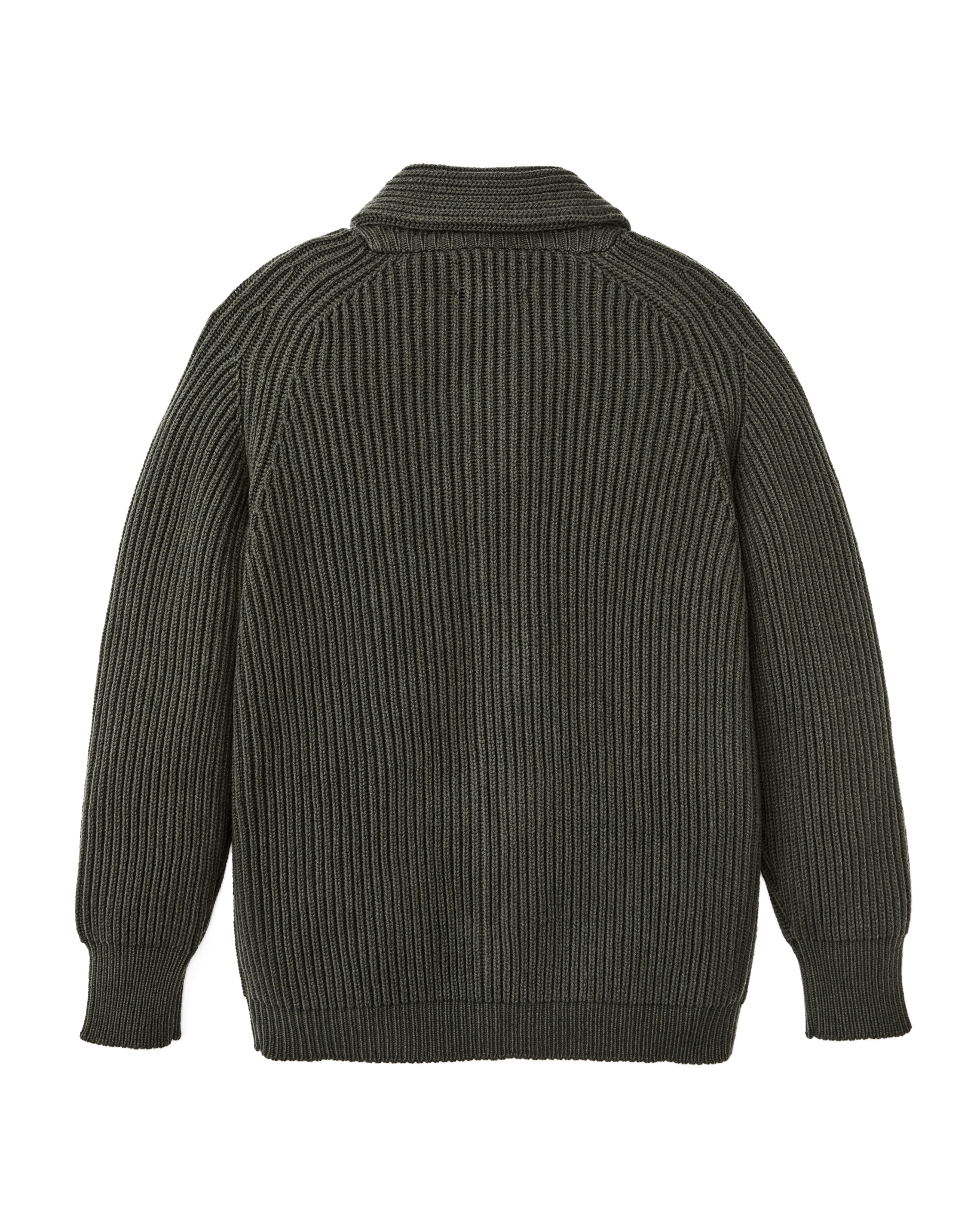 Bristol Cardigan Sweater - Forest Green Heather - Image 2