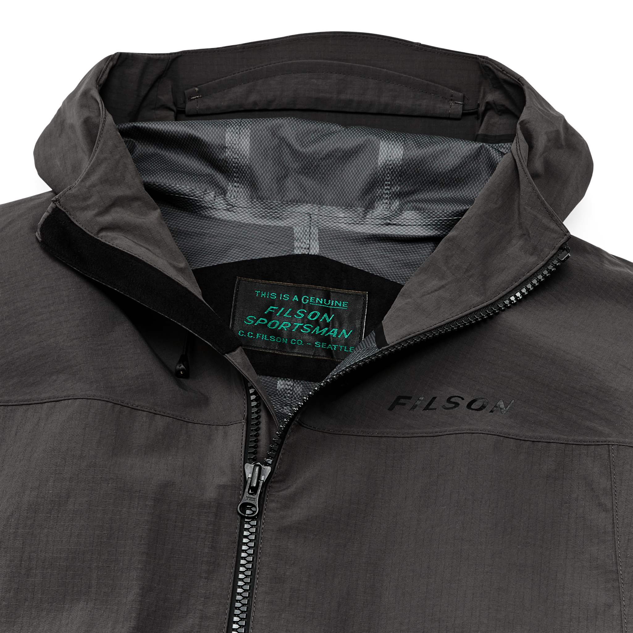 Swiftwater Rain Jacket - Raven - Image 4