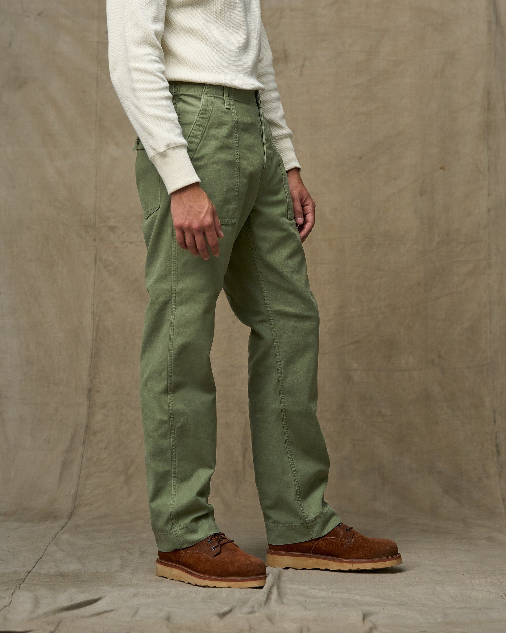 Field Supply Pants - Washed Fatigue Green - Image 7