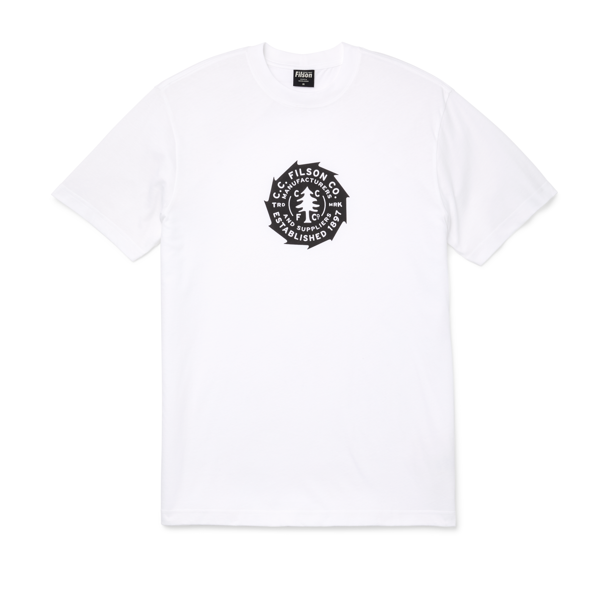 Ranger Graphic T-shirt - Bright White / Saw Blade