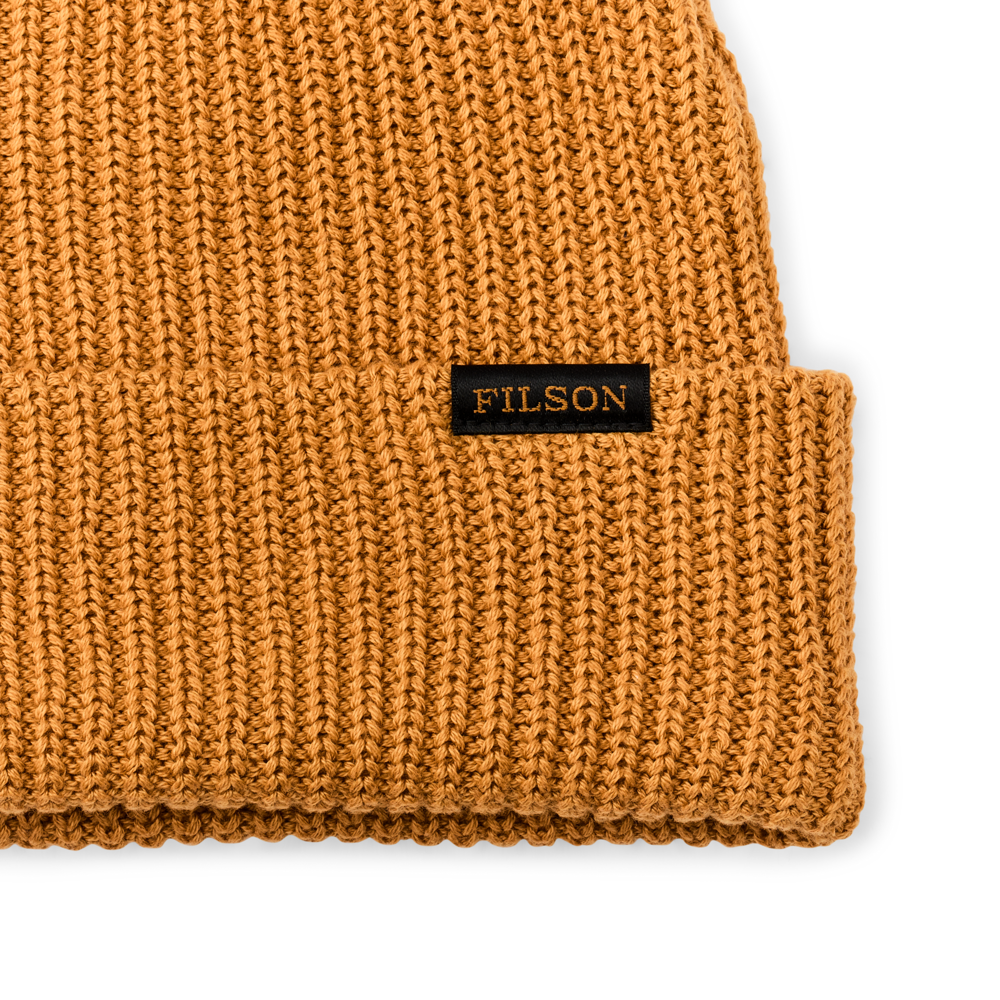 Cotton Watch Cap - Gold Ochre - Image 6