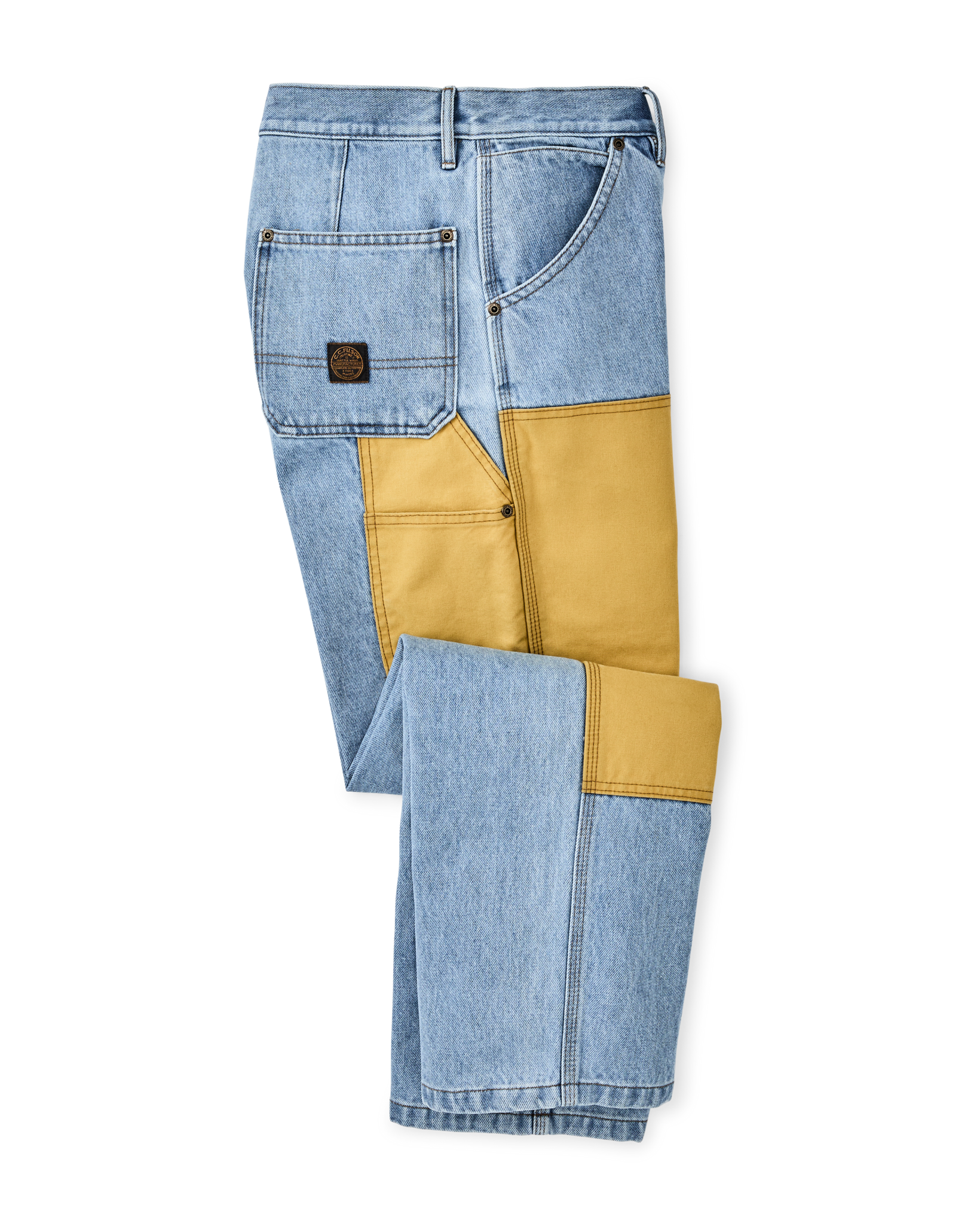 Women's 13-oz. Work Jeans - Stone Wash Indigo - Image 3