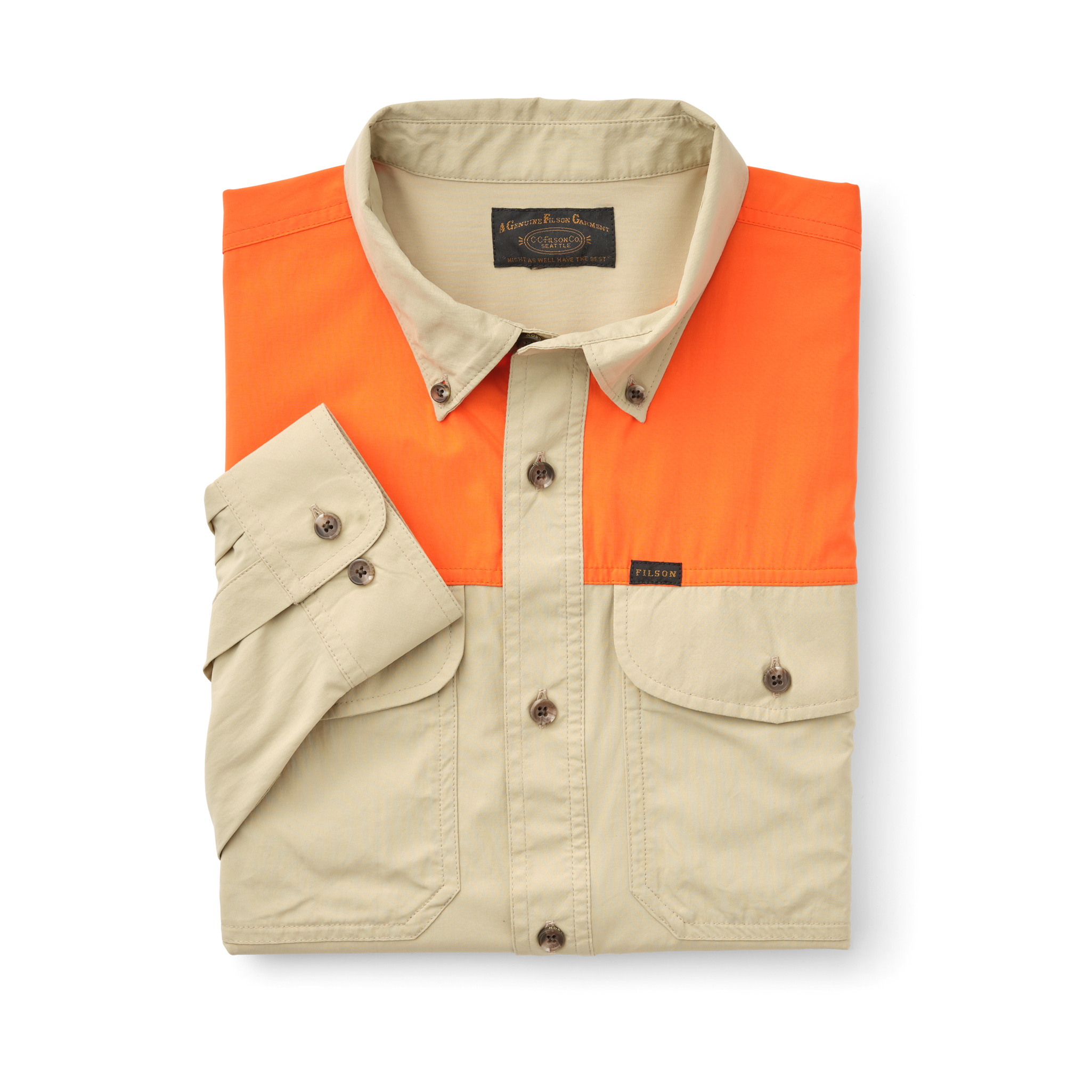 Sportsman's Shirt - Twill / Blaze Orange - Image 3