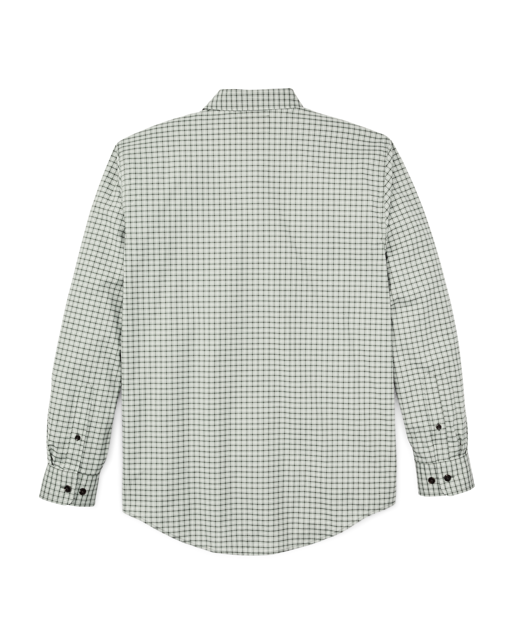 Twin Lakes Sport Shirt - Gray / Olive Check - Image 2
