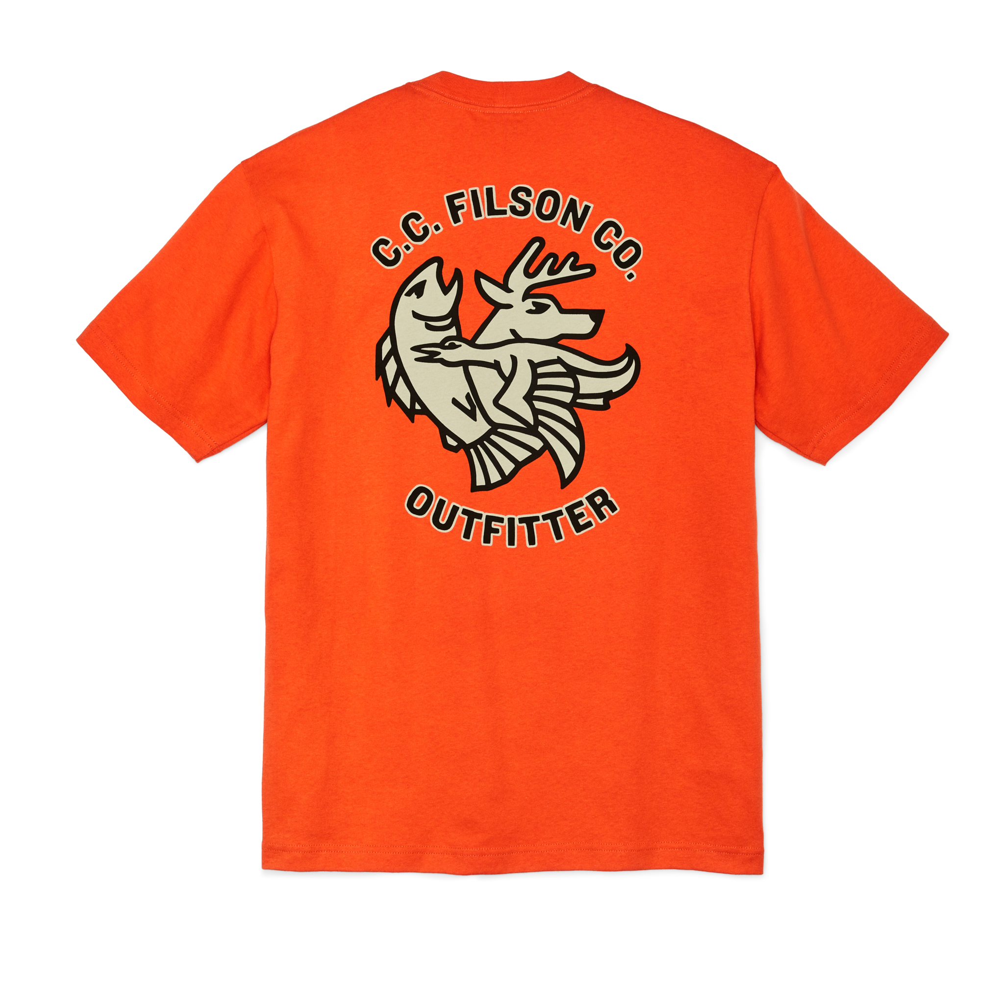 Frontier Graphic T-shirt - Flame / Deco Sportsman - Image 2