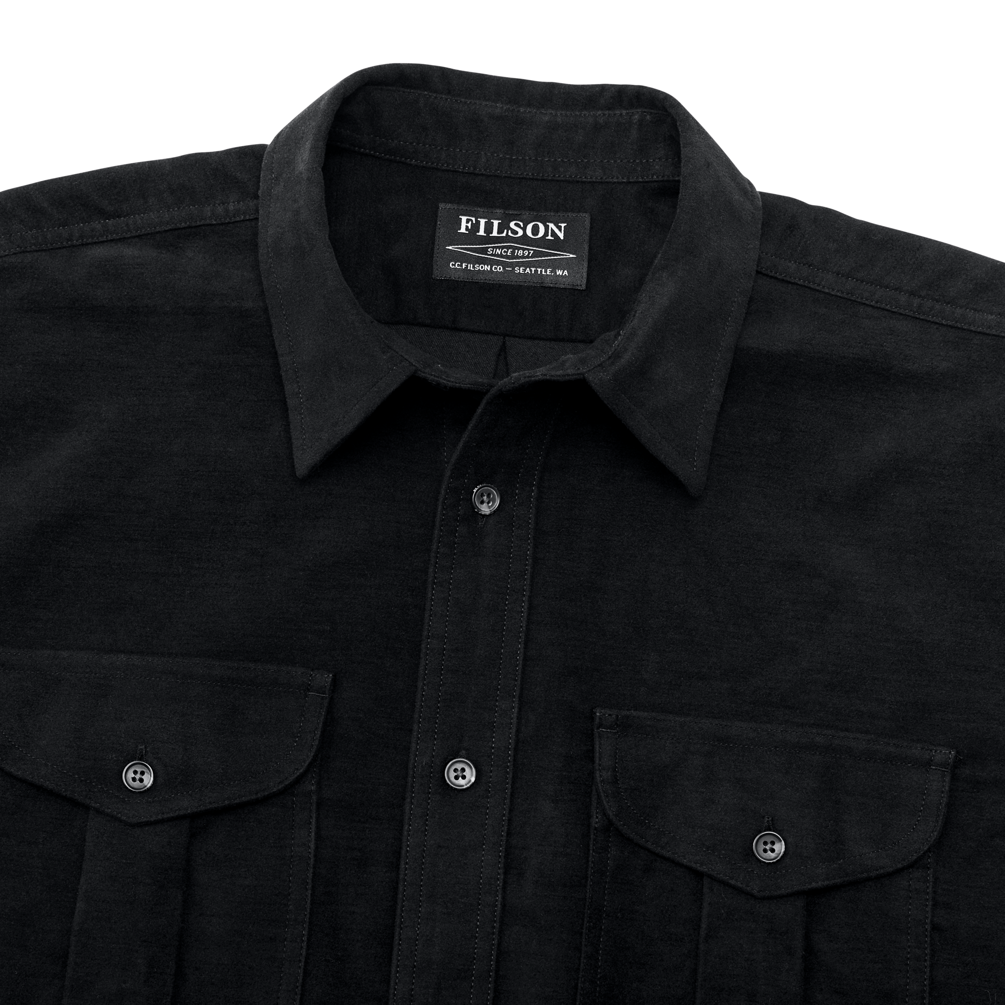 Moleskin Seattle Shirt - Dark Navy - Image 6