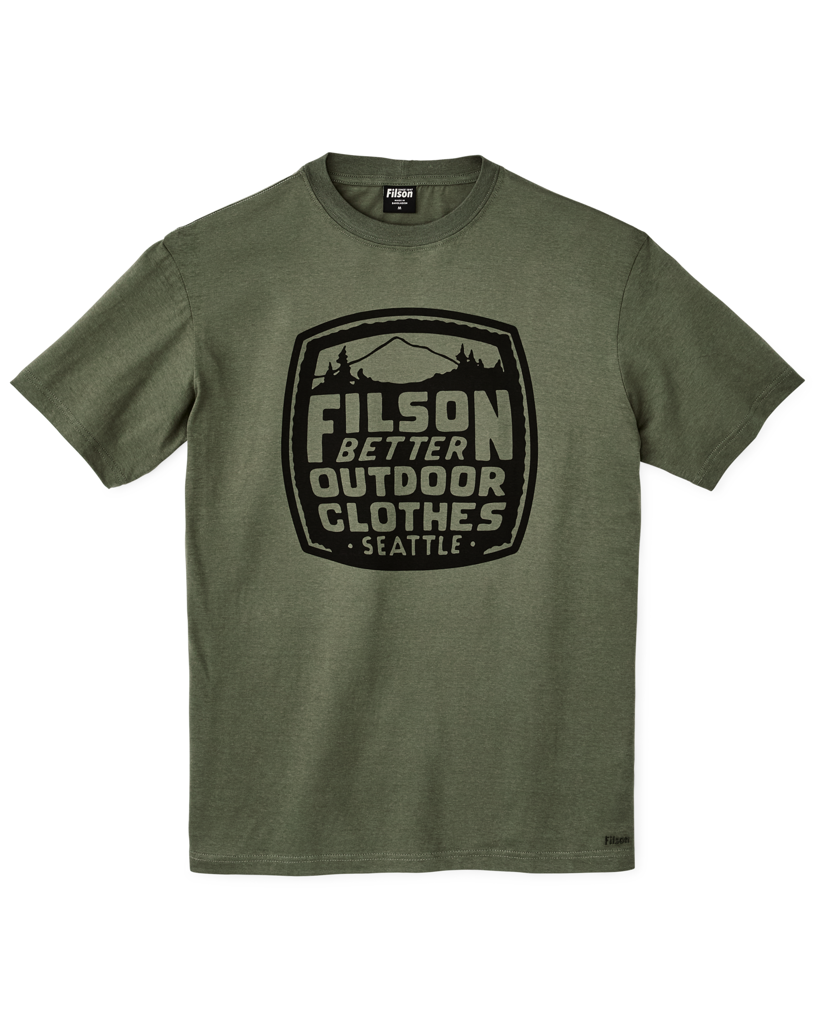 Ranger Graphic T-Shirt - Service Green / Vintage Seal