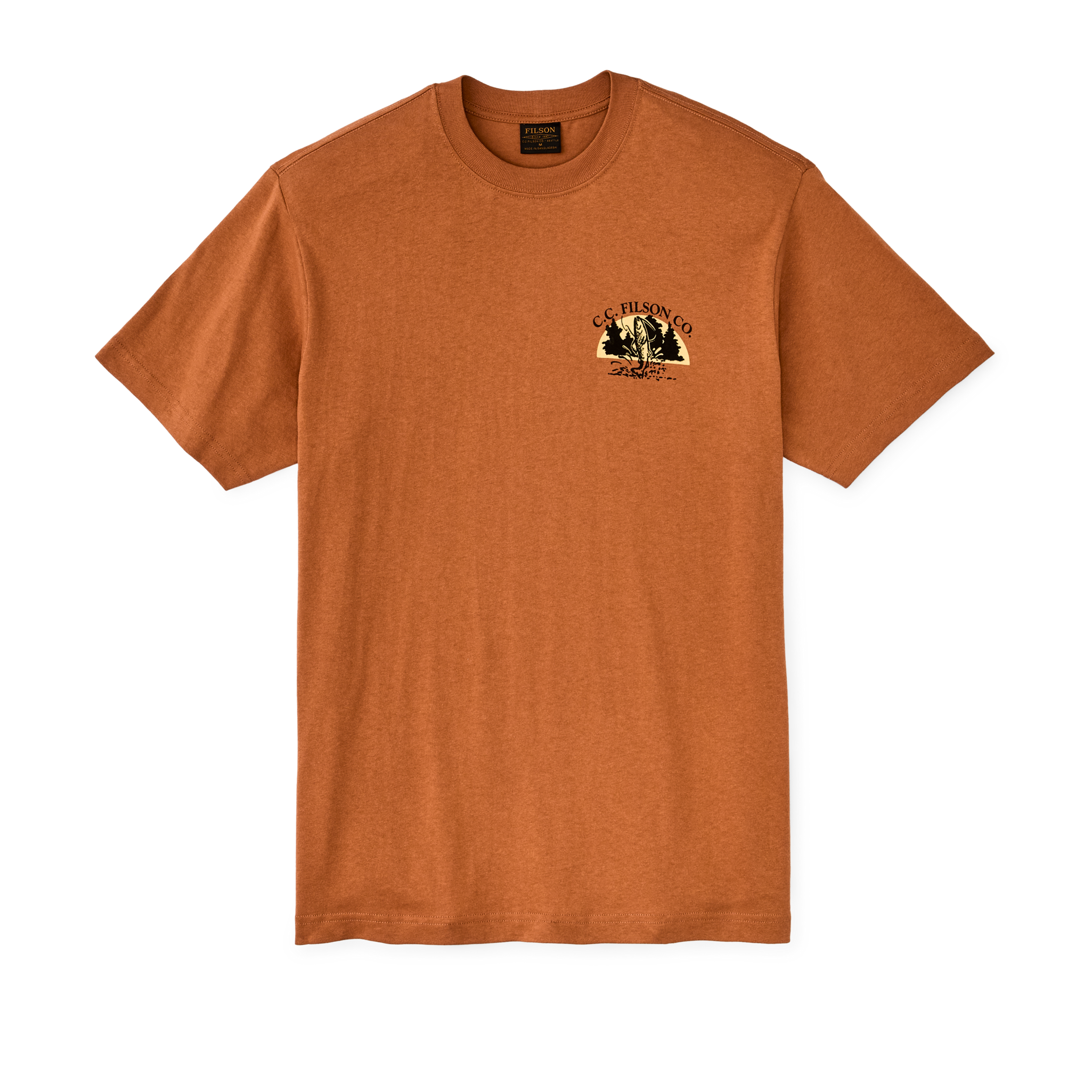 Frontier Graphic T-shirt - Bourbon / Tournament