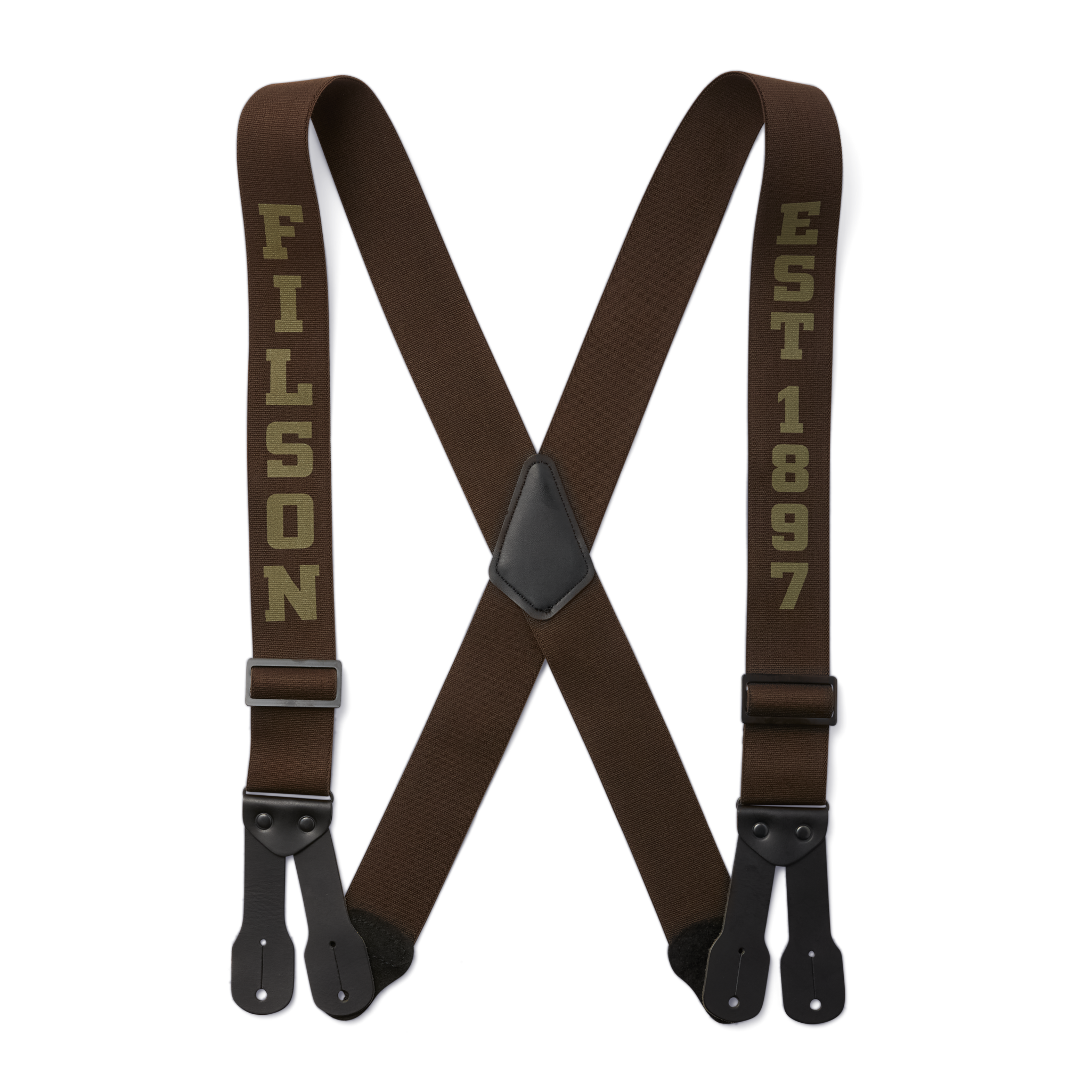 Filson Logger Suspenders - Dark Brown - Image 3