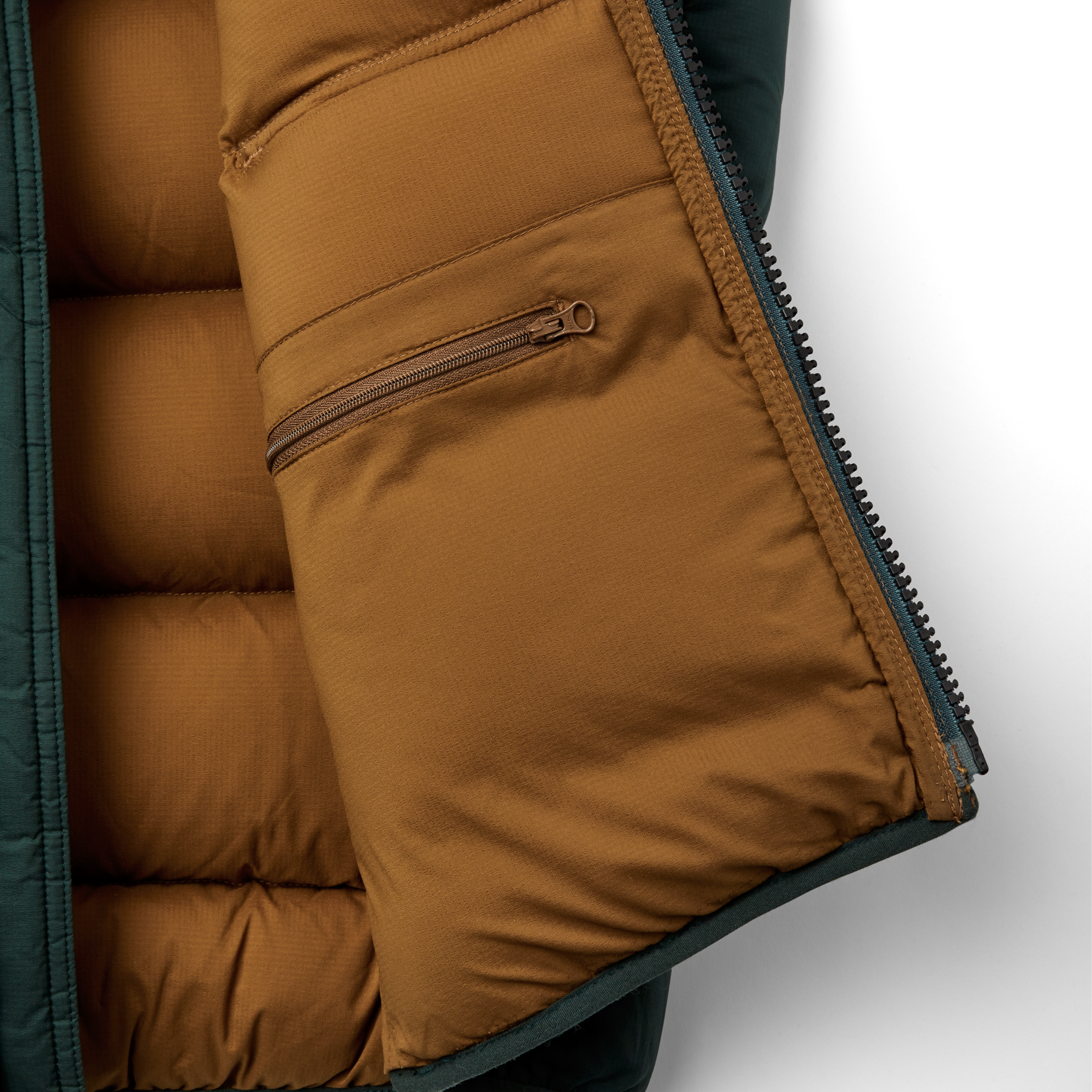 Featherweight Down Vest - Fir / Whiskey - Image 5