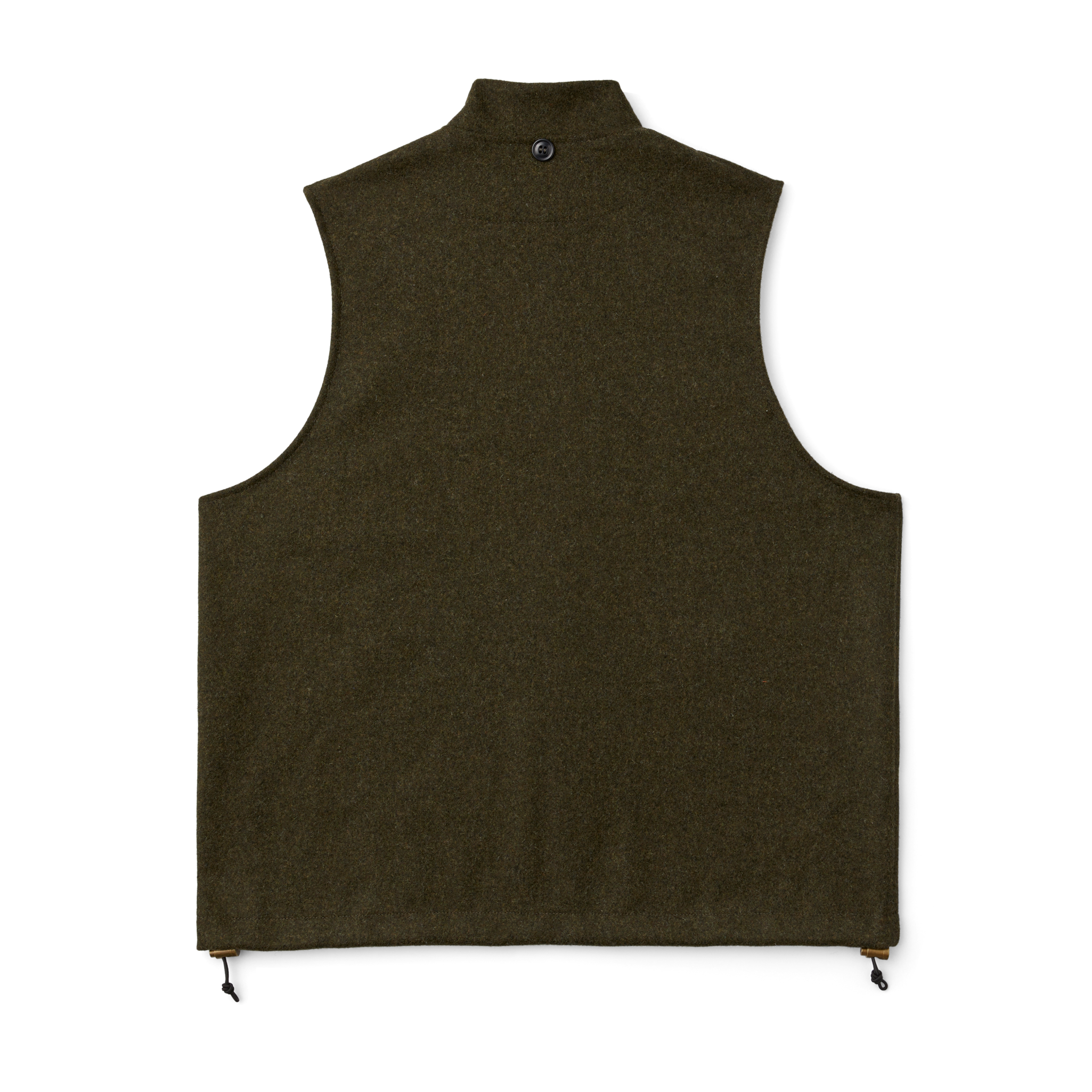 Mackinaw Wool Vest Liner - Forest Green - Image 2