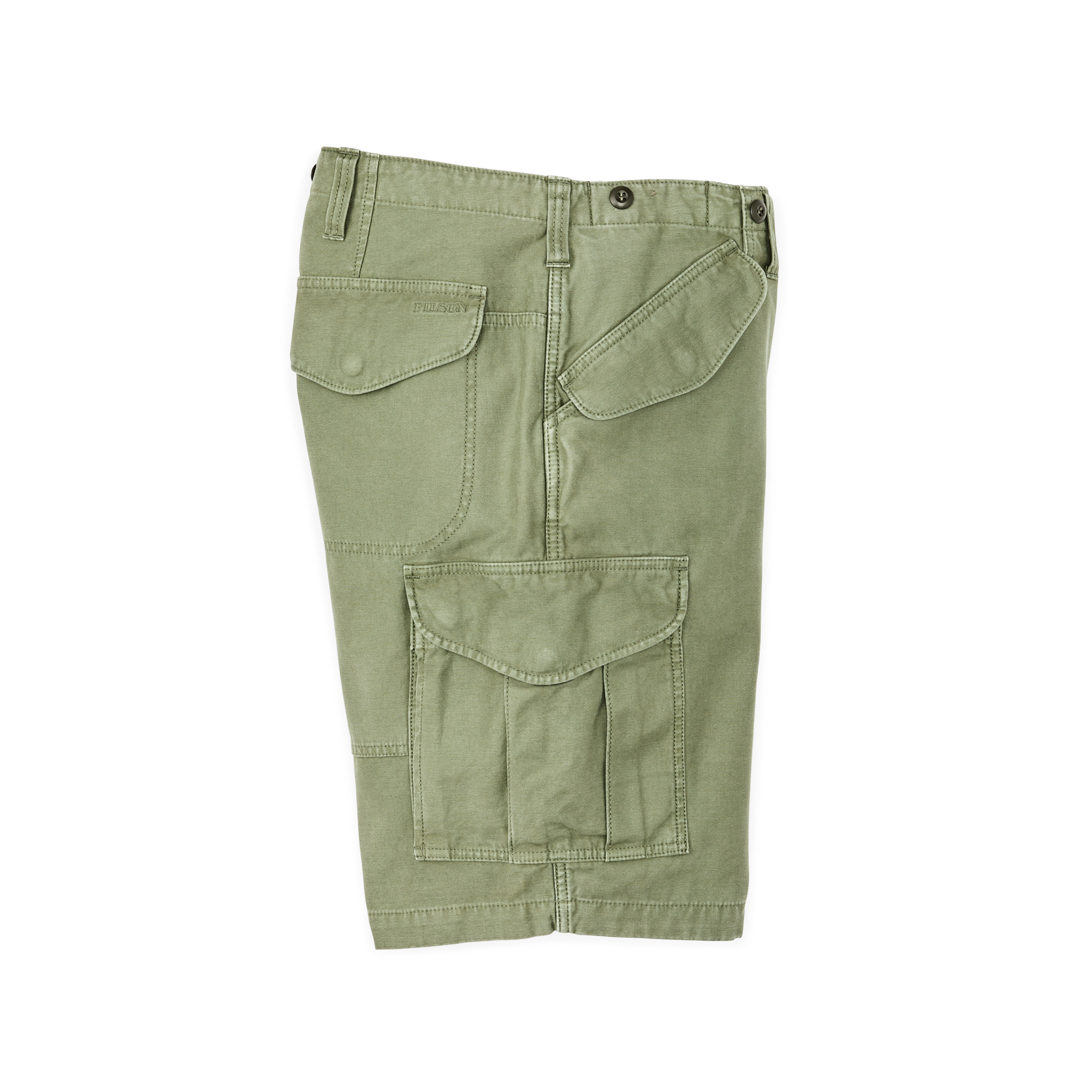 Field Cargo Shorts - Washed Fatigue Green - Image 3