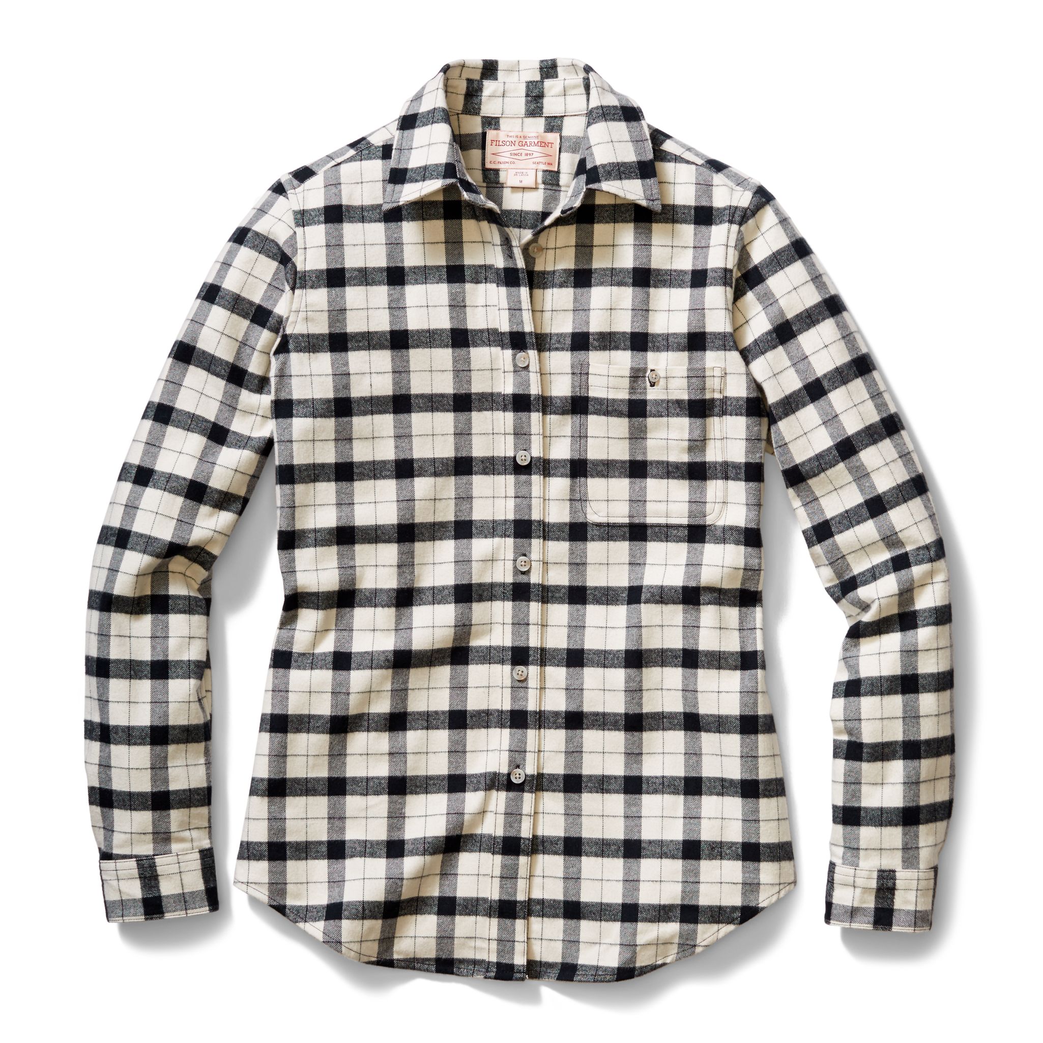 Women's Alaskan Guide Shirt - Cream Black