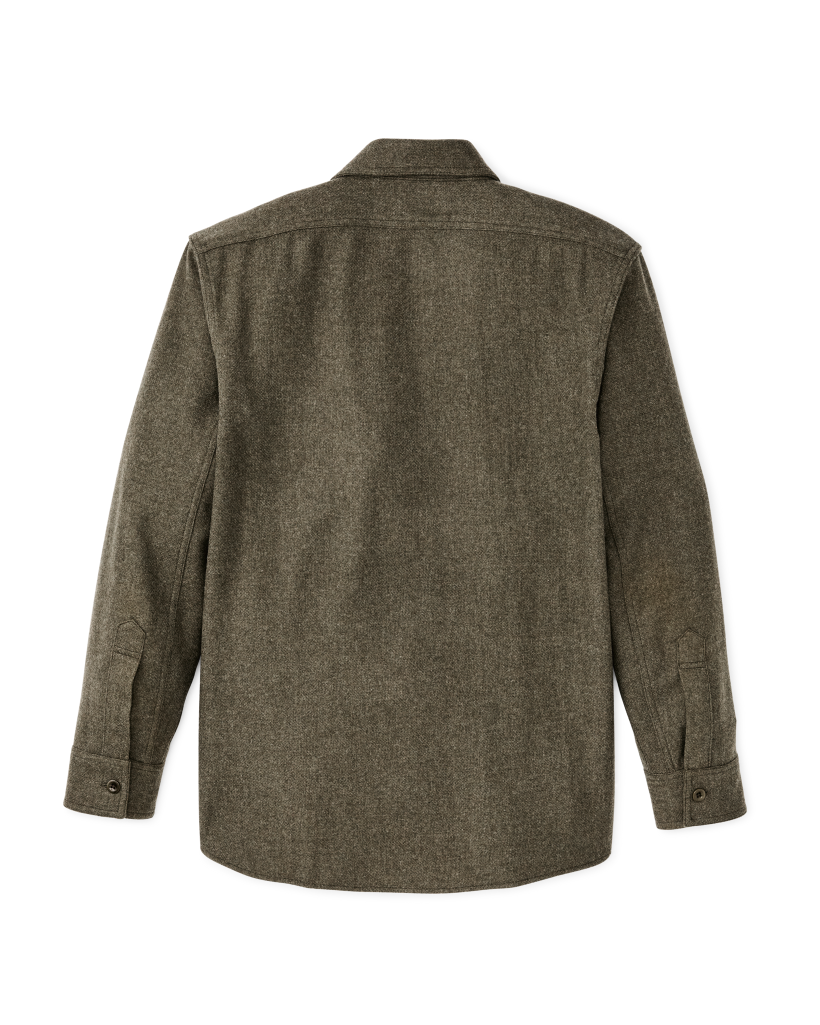 1922 Archive Wool Shirt - Dark Olive - Image 2