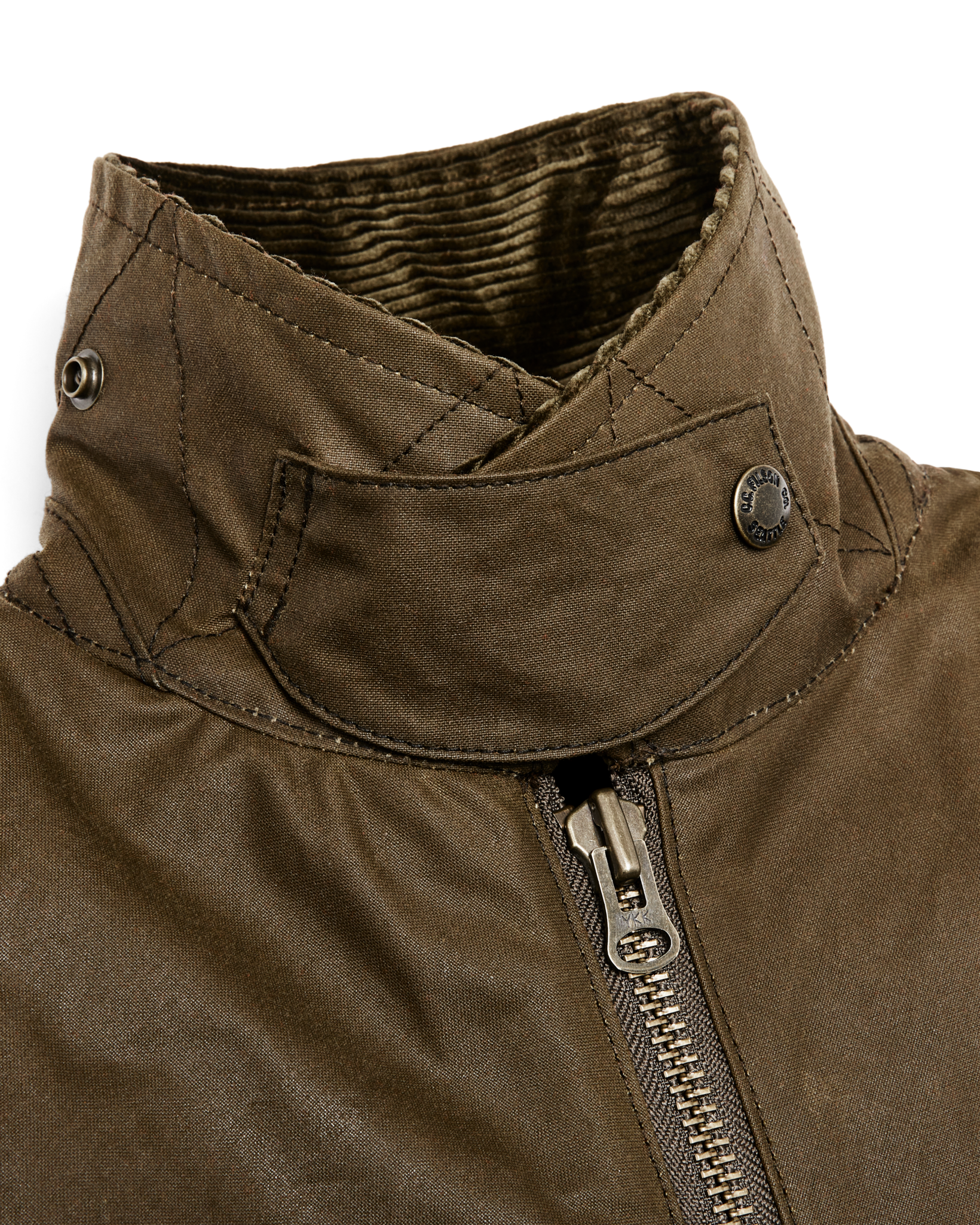 Women's Shelter Cloth Short Work Jacket - Dark Tan - Image 6