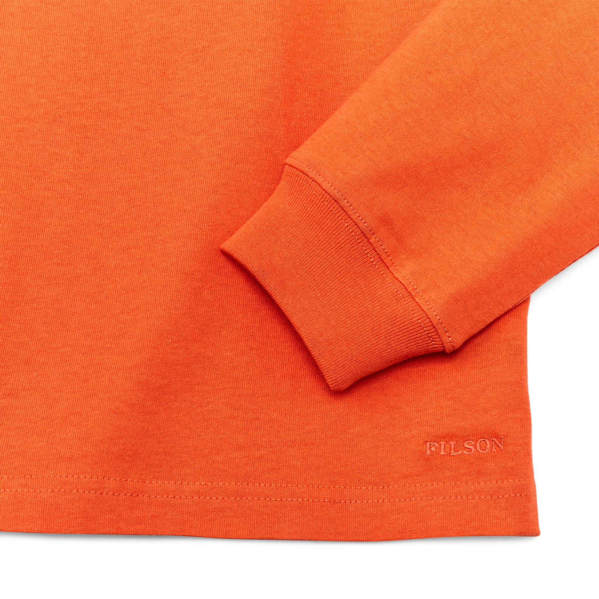 Long Sleeve Pioneer Pocket T-shirt - Flame - Image 3