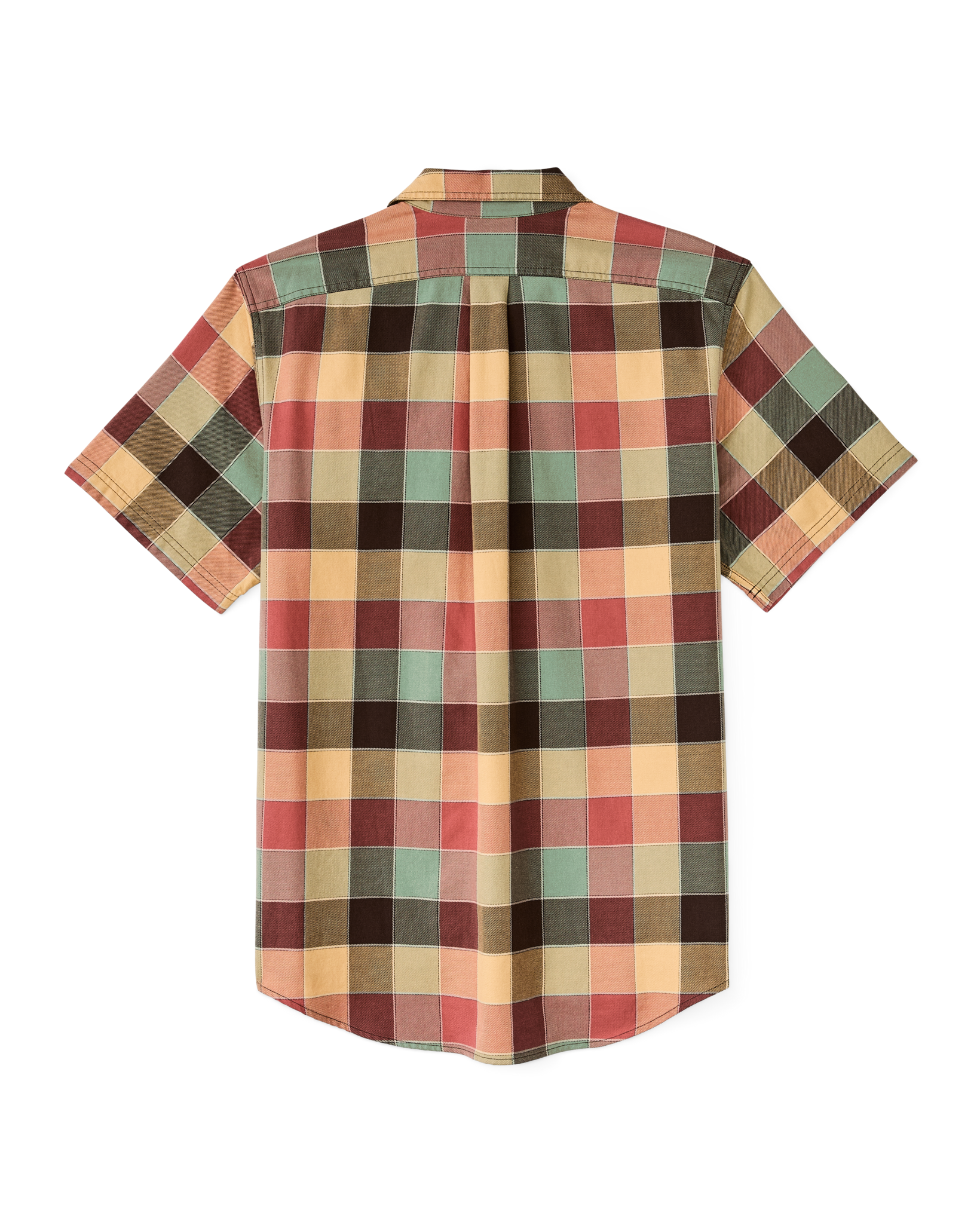 Short Sleeve Lightweight Alaskan Guide Shirt - Red / Multi Plaid - Image 2