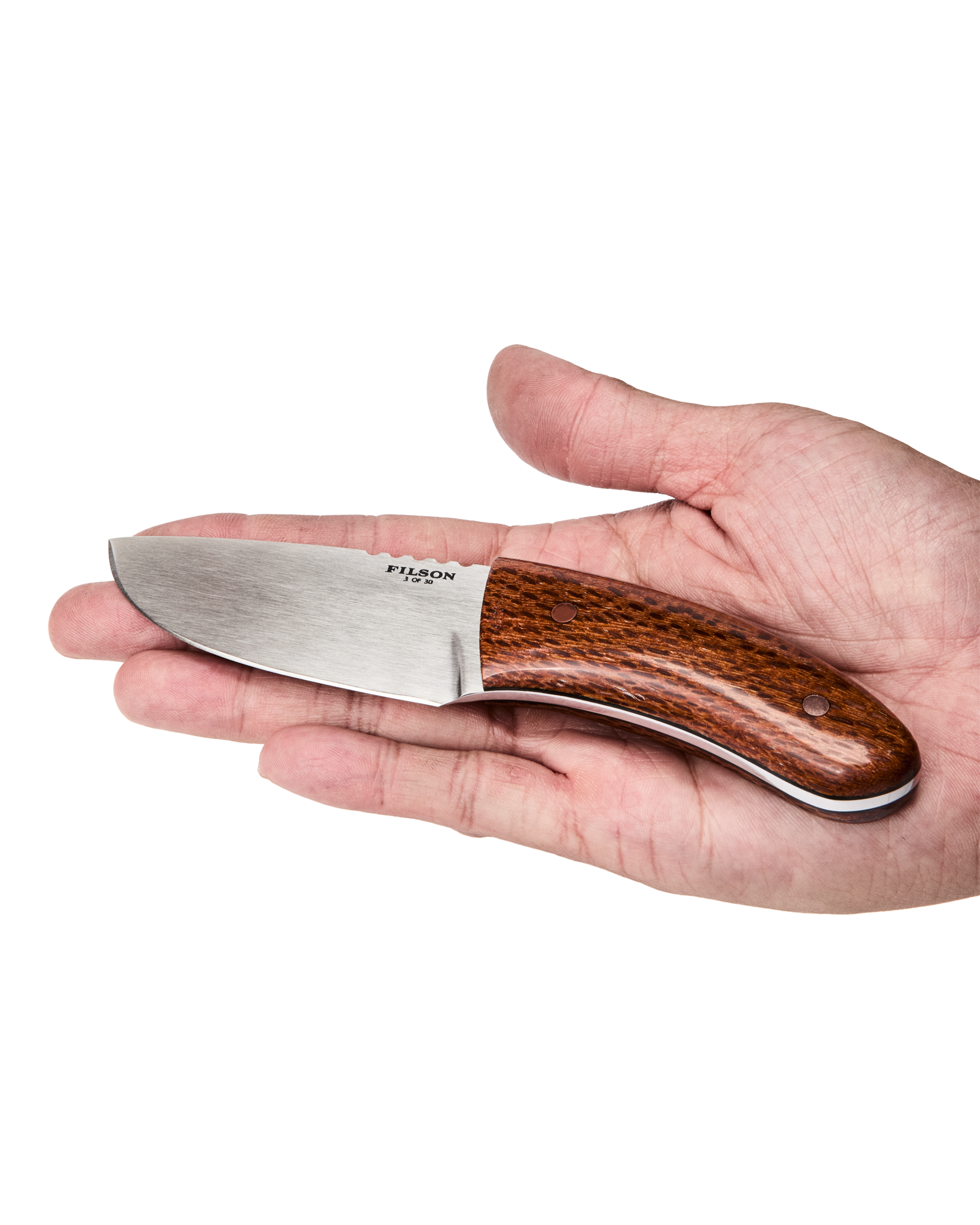 Filson X Graycloud Skinning Knife - Leopardwood - Image 8