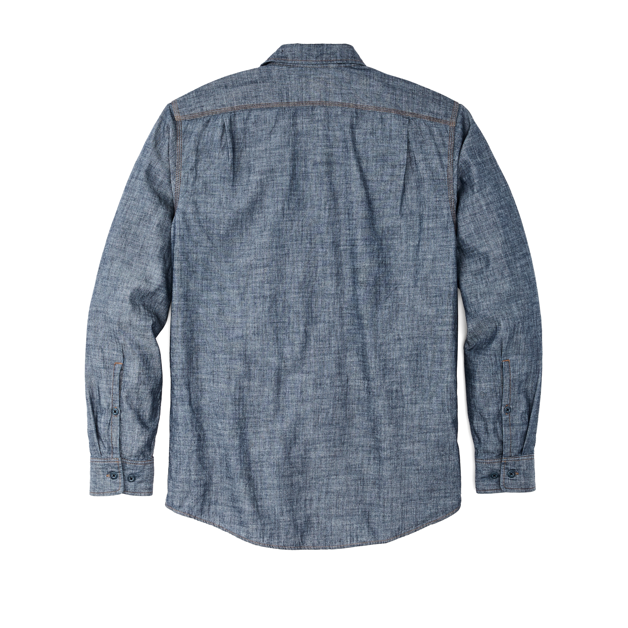 Chambray Cpo Shirt - Rinsed Indigo Chambray - Image 4