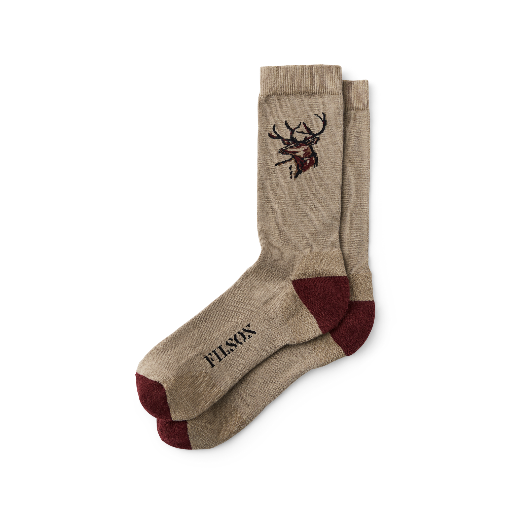 Everyday Crew Socks - Tan / Buck