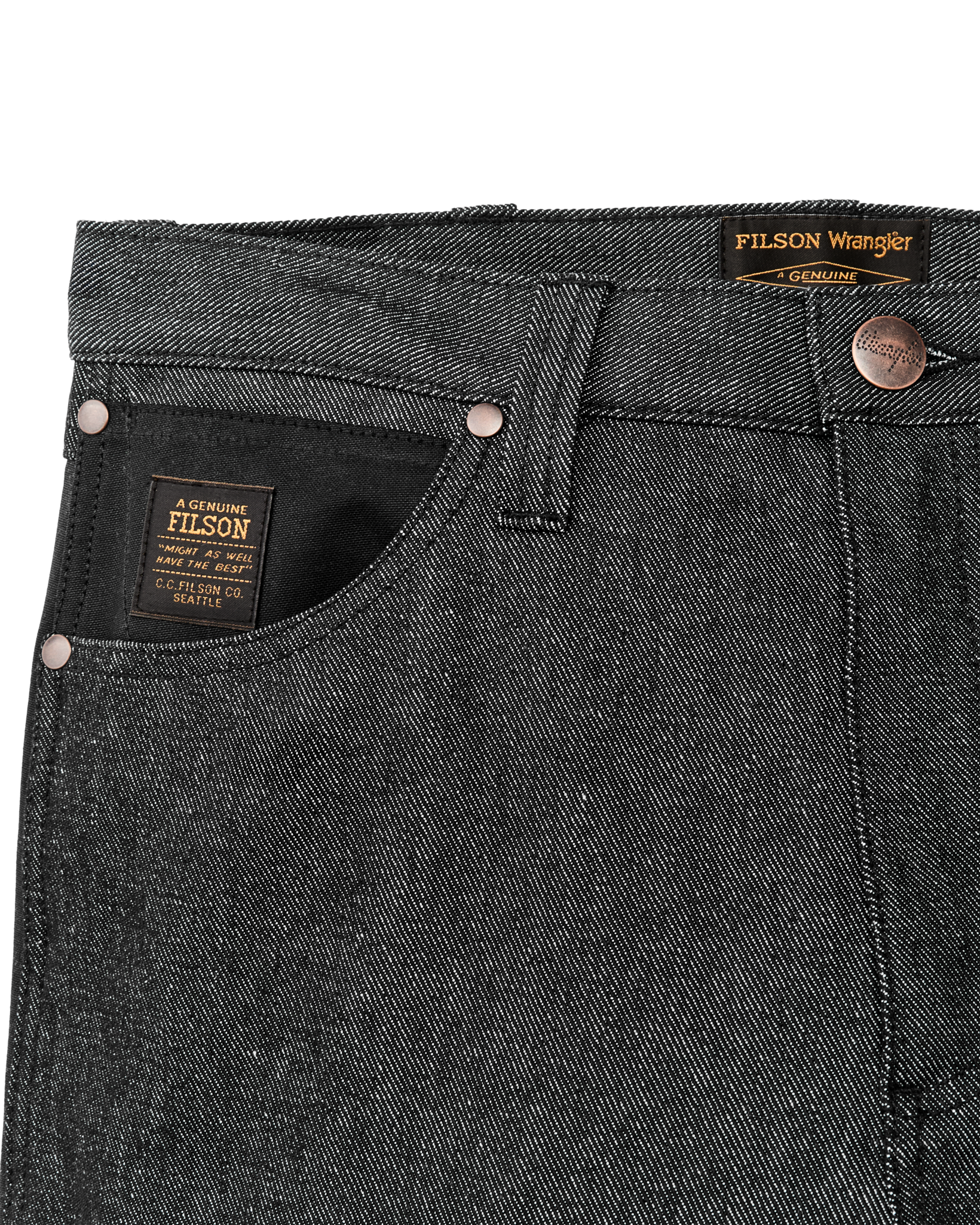 Wrangler X Filson Wild Adventure Jeans - Black - Image 4