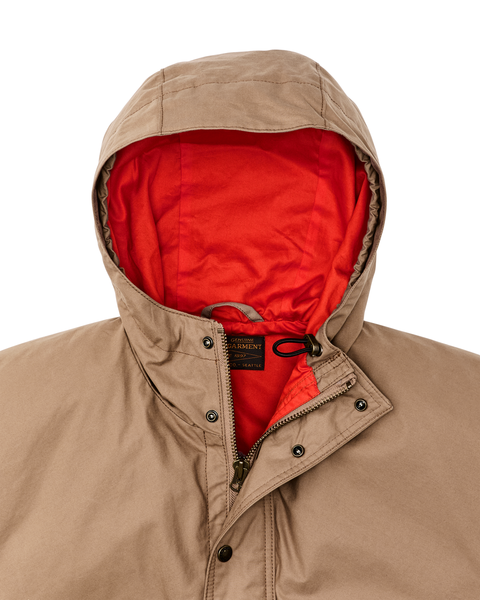 Women's Aviator Cloth Wading Jacket - Dark Tan - Image 10