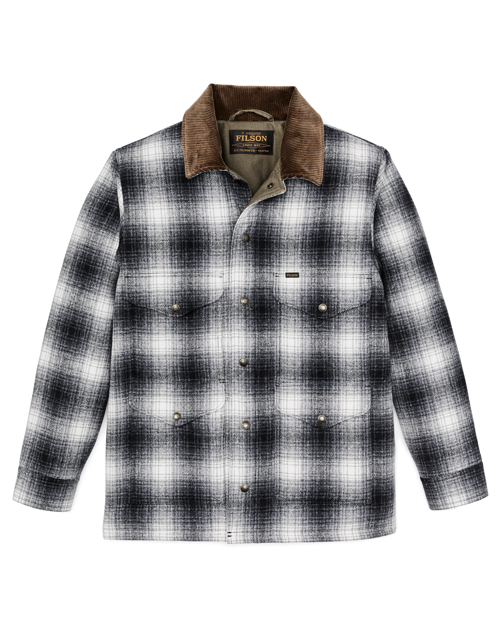 Spokane Insulated Cruiser Jacket - Charcoal Ombre - Image 2