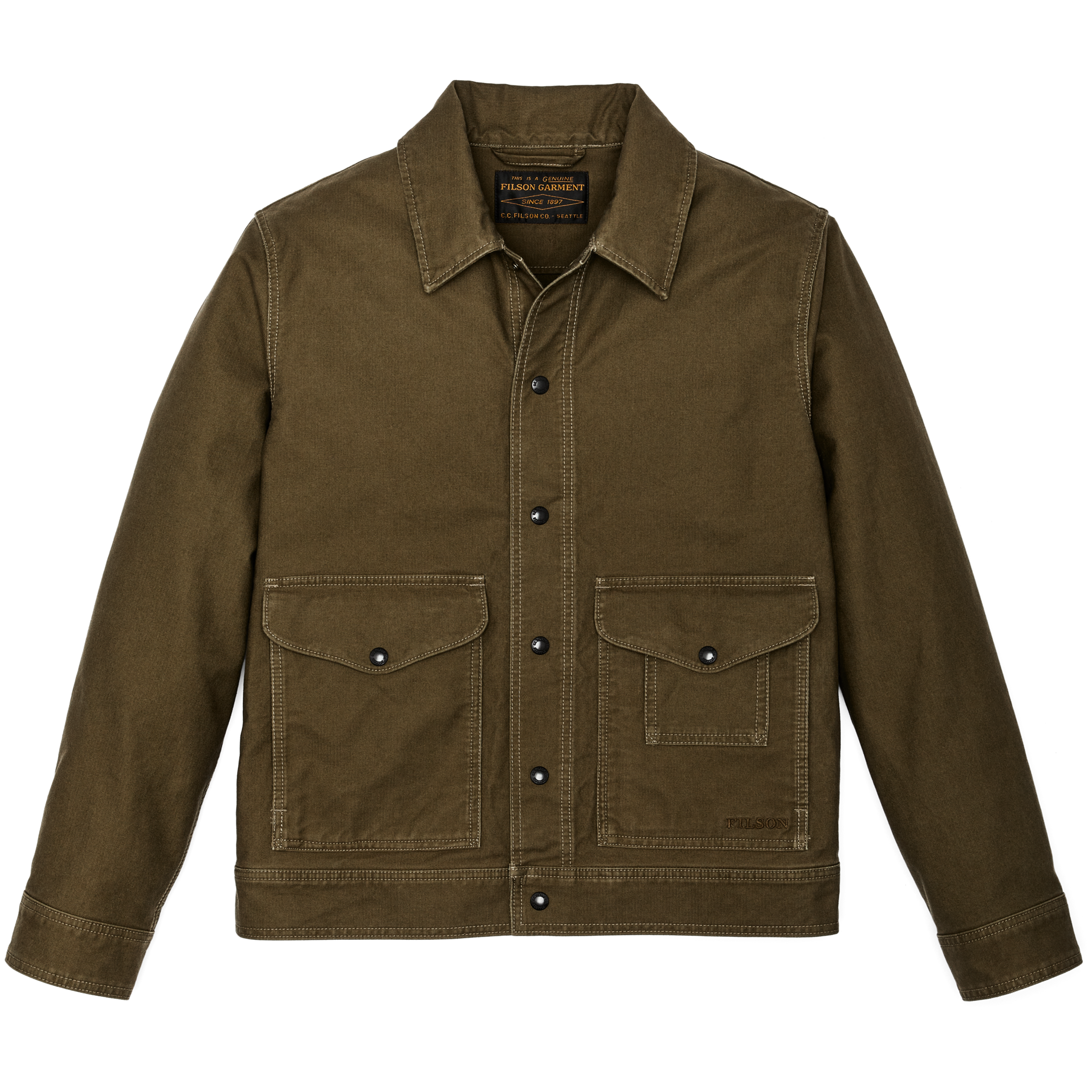 Jungle Cloth Work Jacket - Dark Olive