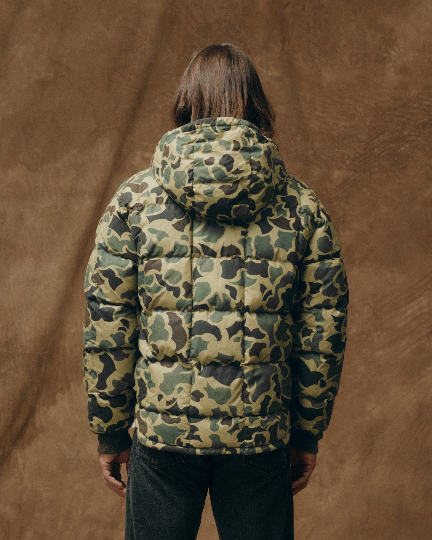 Waxed Down Jacket - Tundra Shrub Camo - Image 2