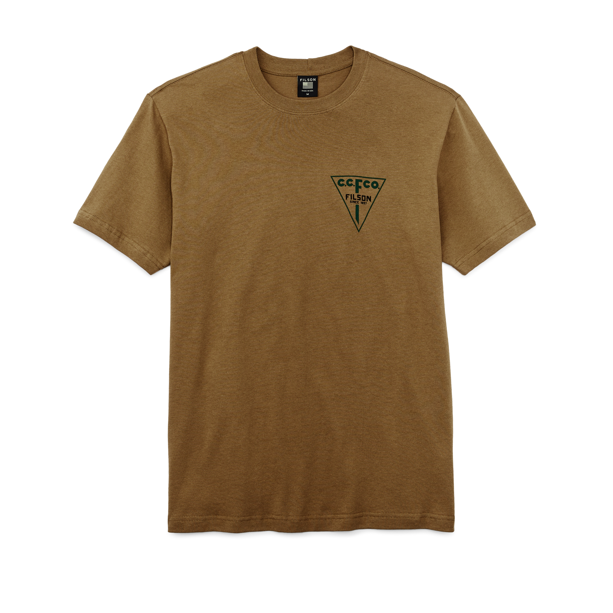 Pioneer Graphic T-shirt - Gold Ochre / Captain