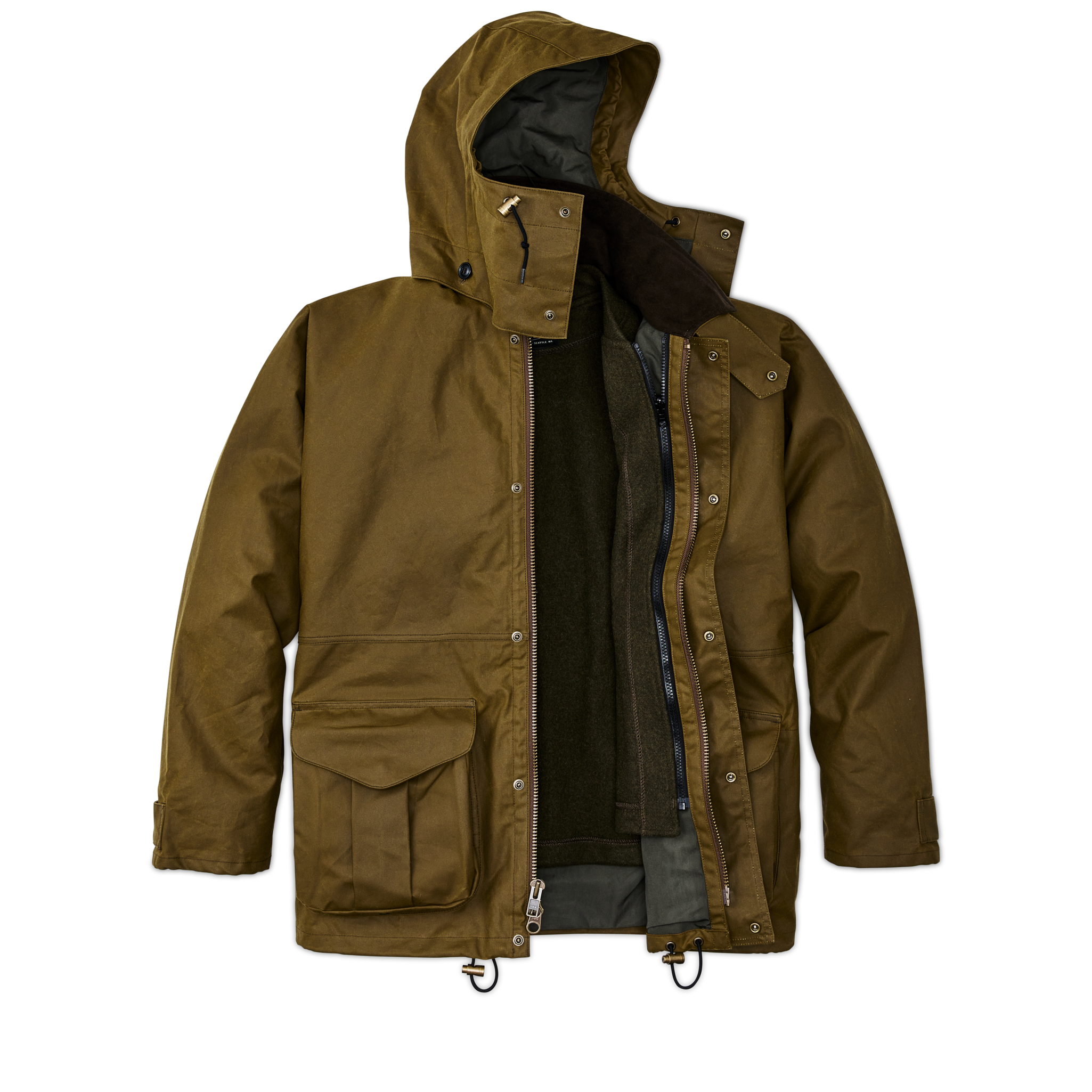 Foul Weather Jacket - Dark Tan - Image 8