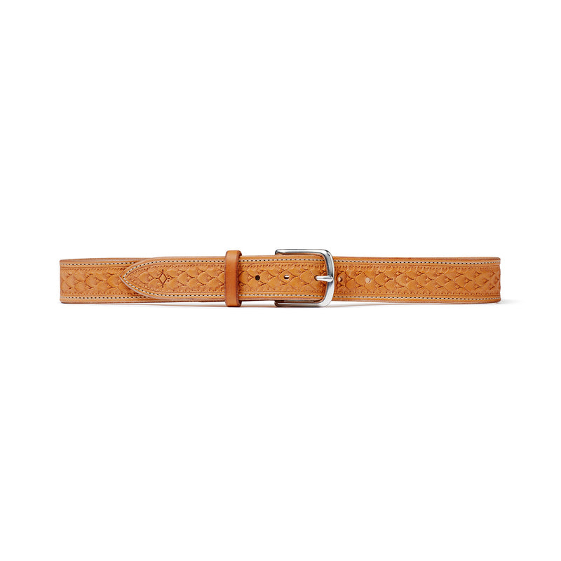 Women's Stamped Belt - Natural