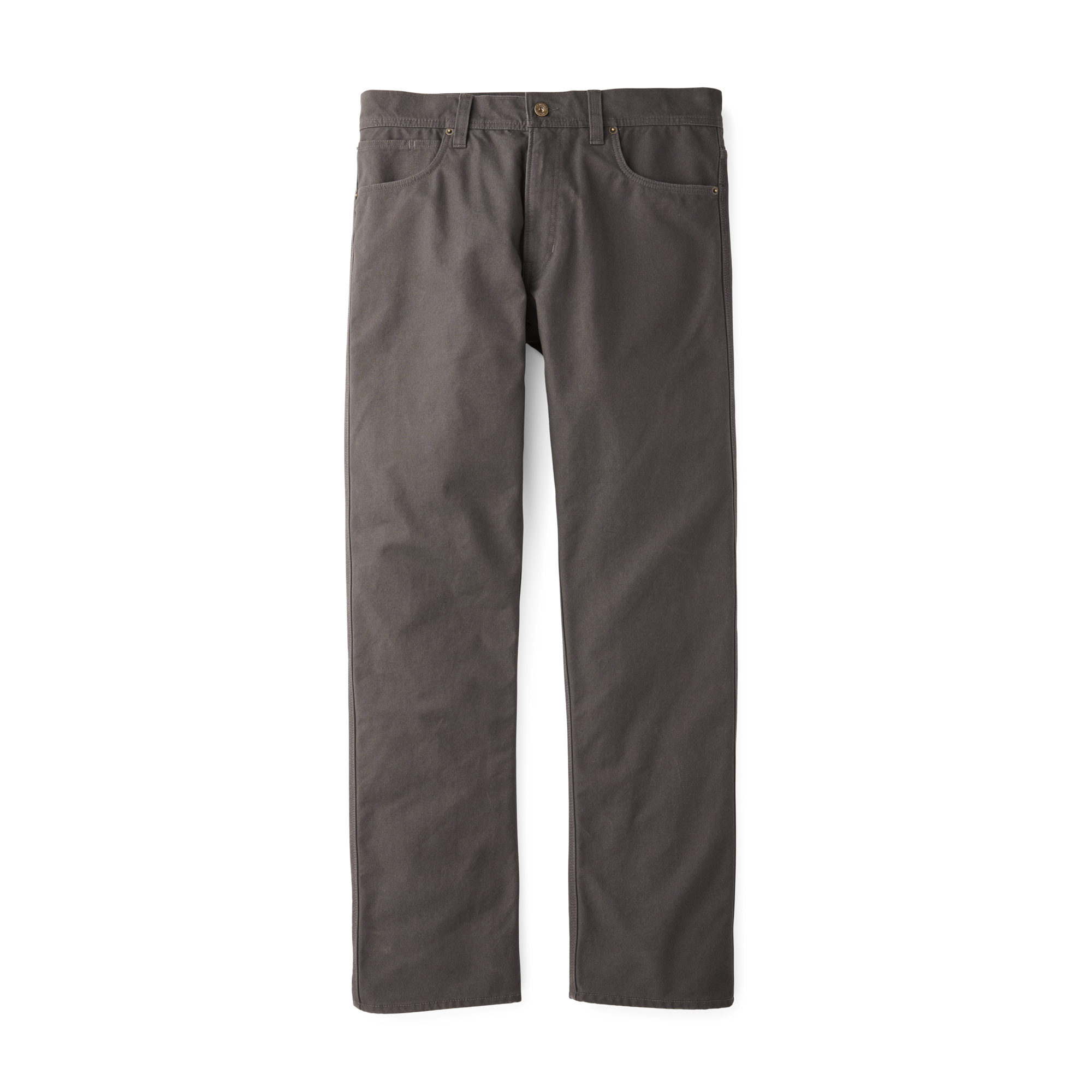 Flannel-lined Dry Tin Cloth Pants - Raven W/charcoal/black