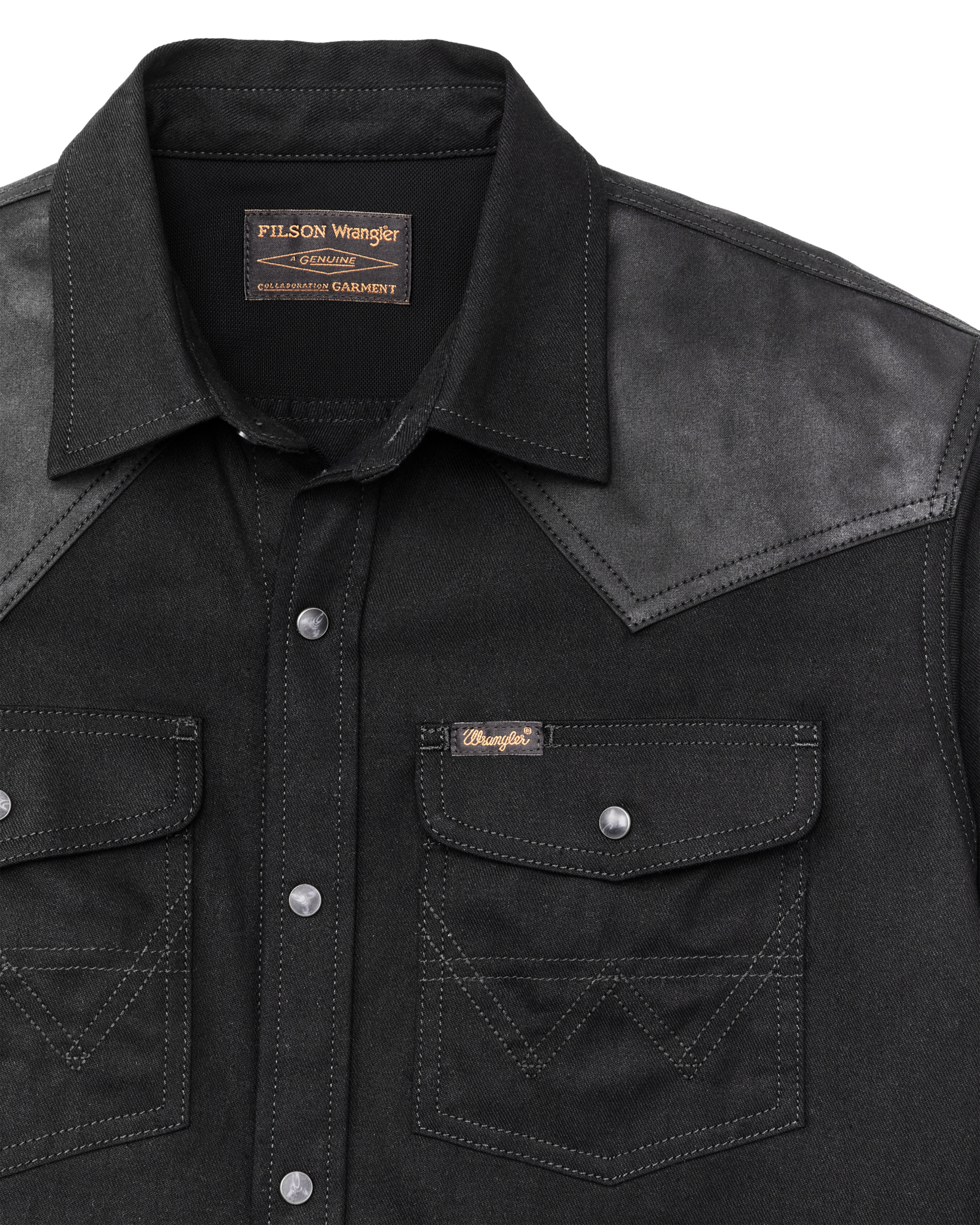 Wrangler X Filson Wild Adventure Shirt - Black - Image 4