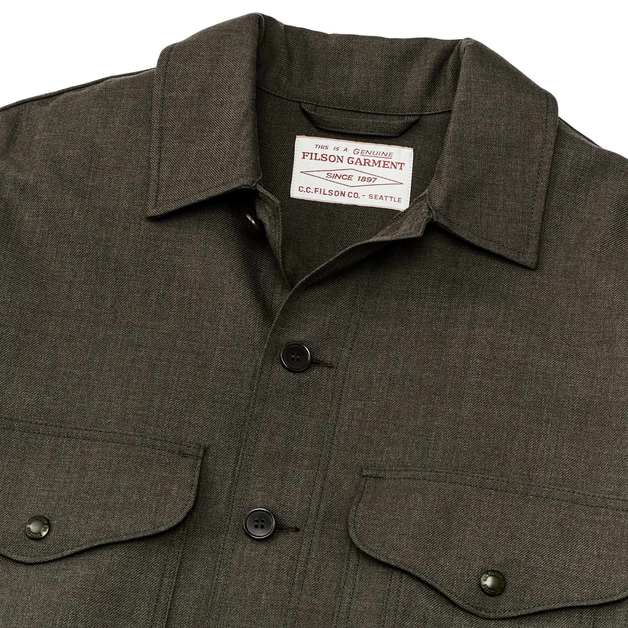 Forestry Cloth Cruiser Jacket - Forest Green Heather - Image 4