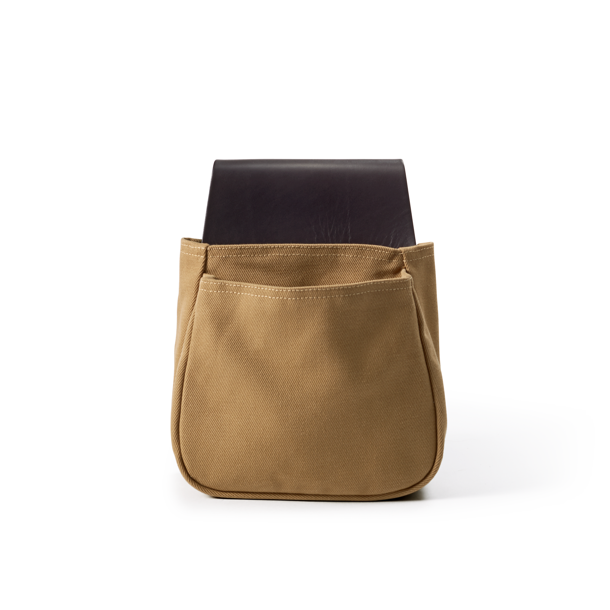 Rugged Twill Belt Pouch - Tan