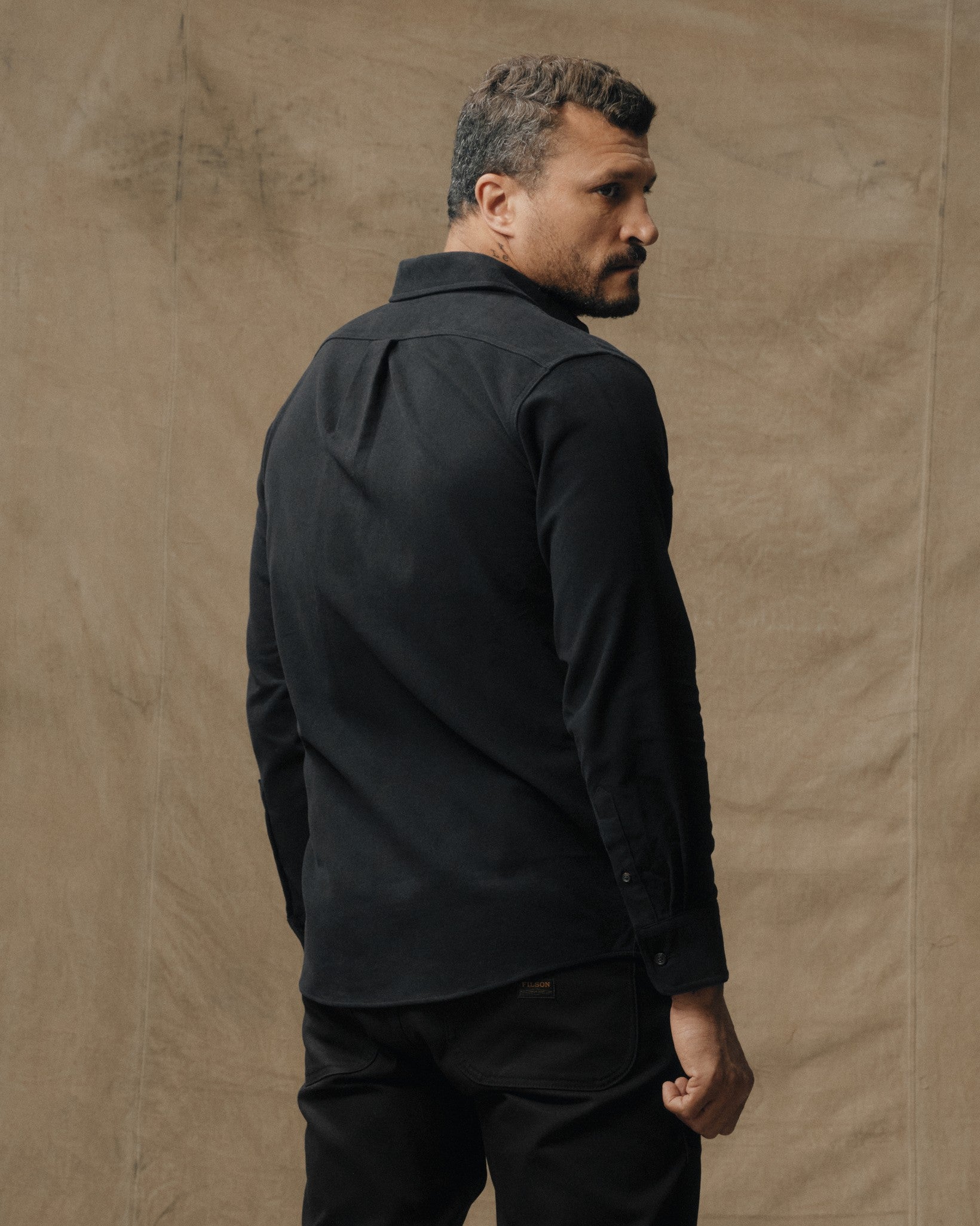 Moleskin Seattle Shirt - Dark Navy - Image 2