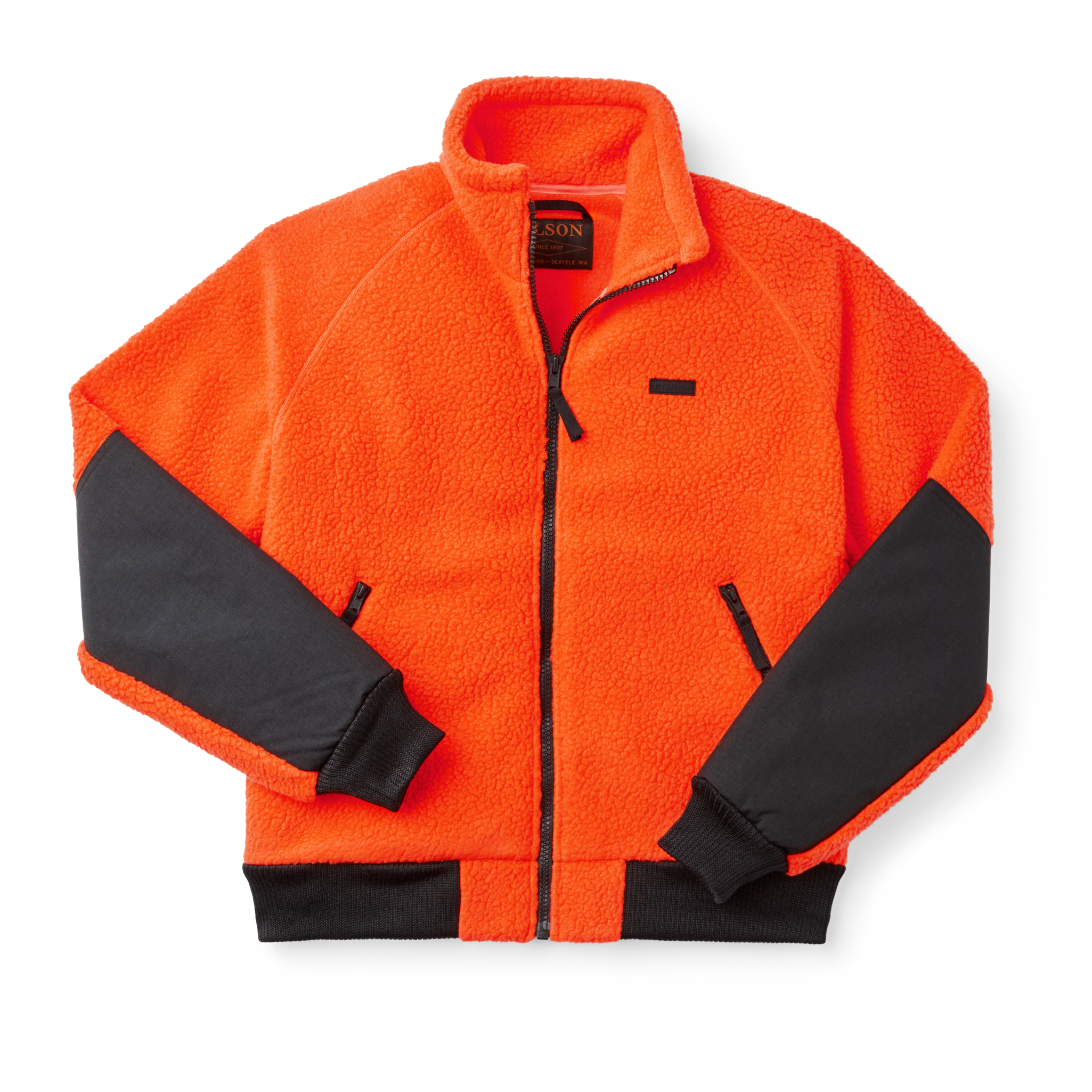 Sherpa Fleece Jacket - Flame