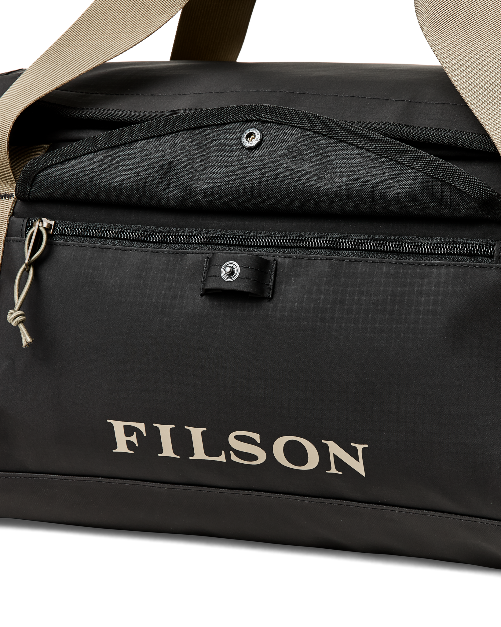 All-weather 40l Duffle - Black / Covert - Image 13