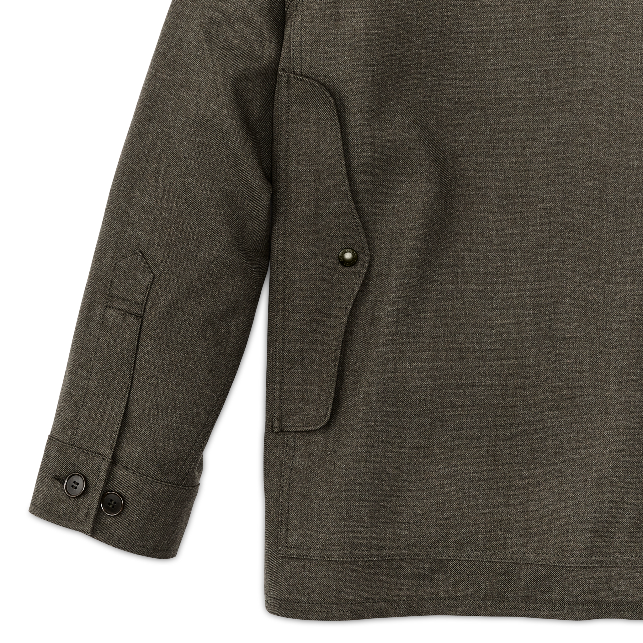 Forestry Cloth Cruiser Jacket - Forest Green Heather - Image 8