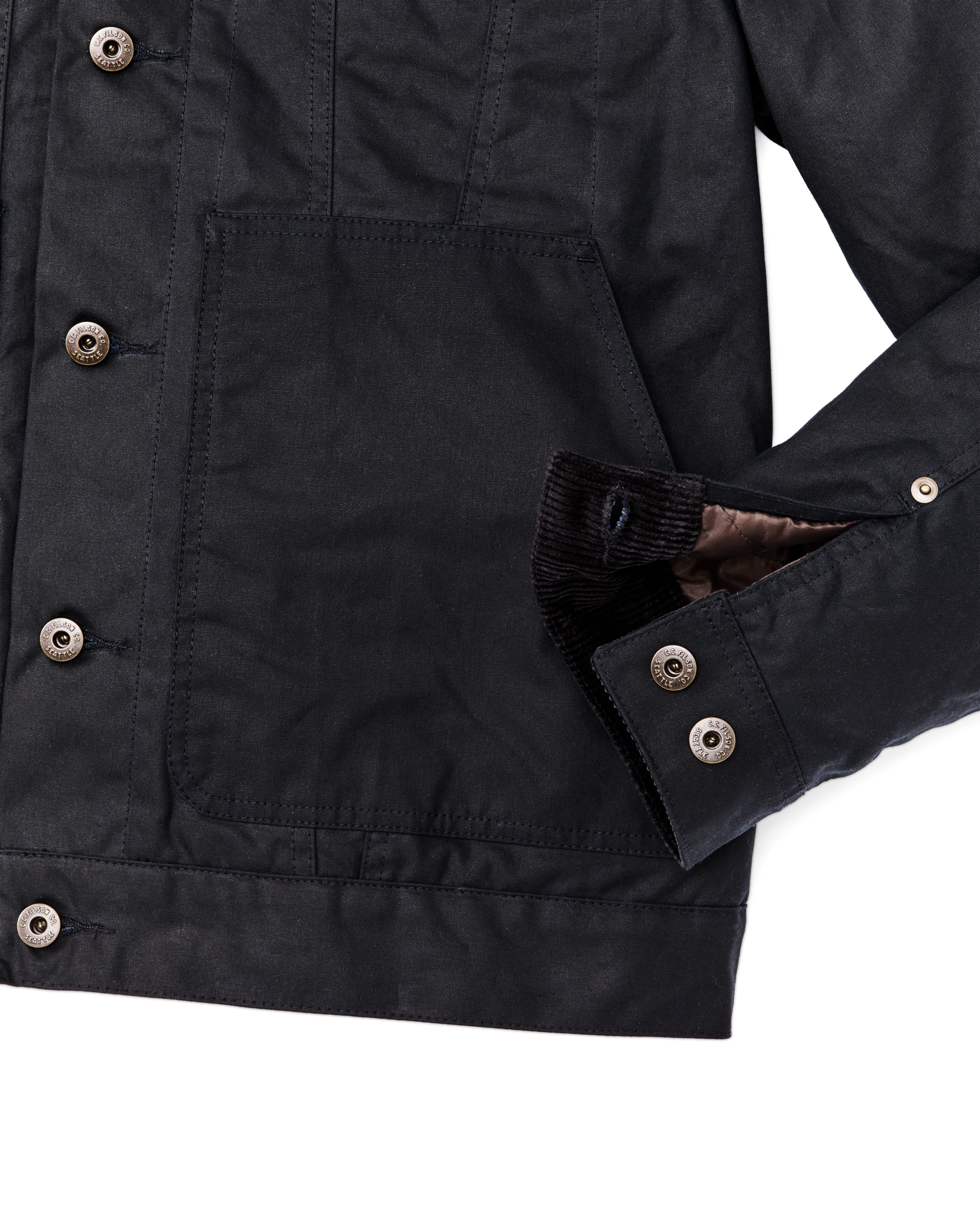 Insulated Short Cruiser Jacket - Harbor Blue - Image 8