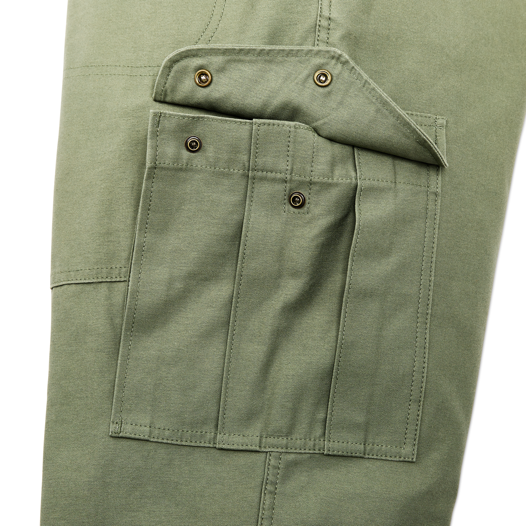 Field Cargo Pants - Washed Fatigue Green - Image 6
