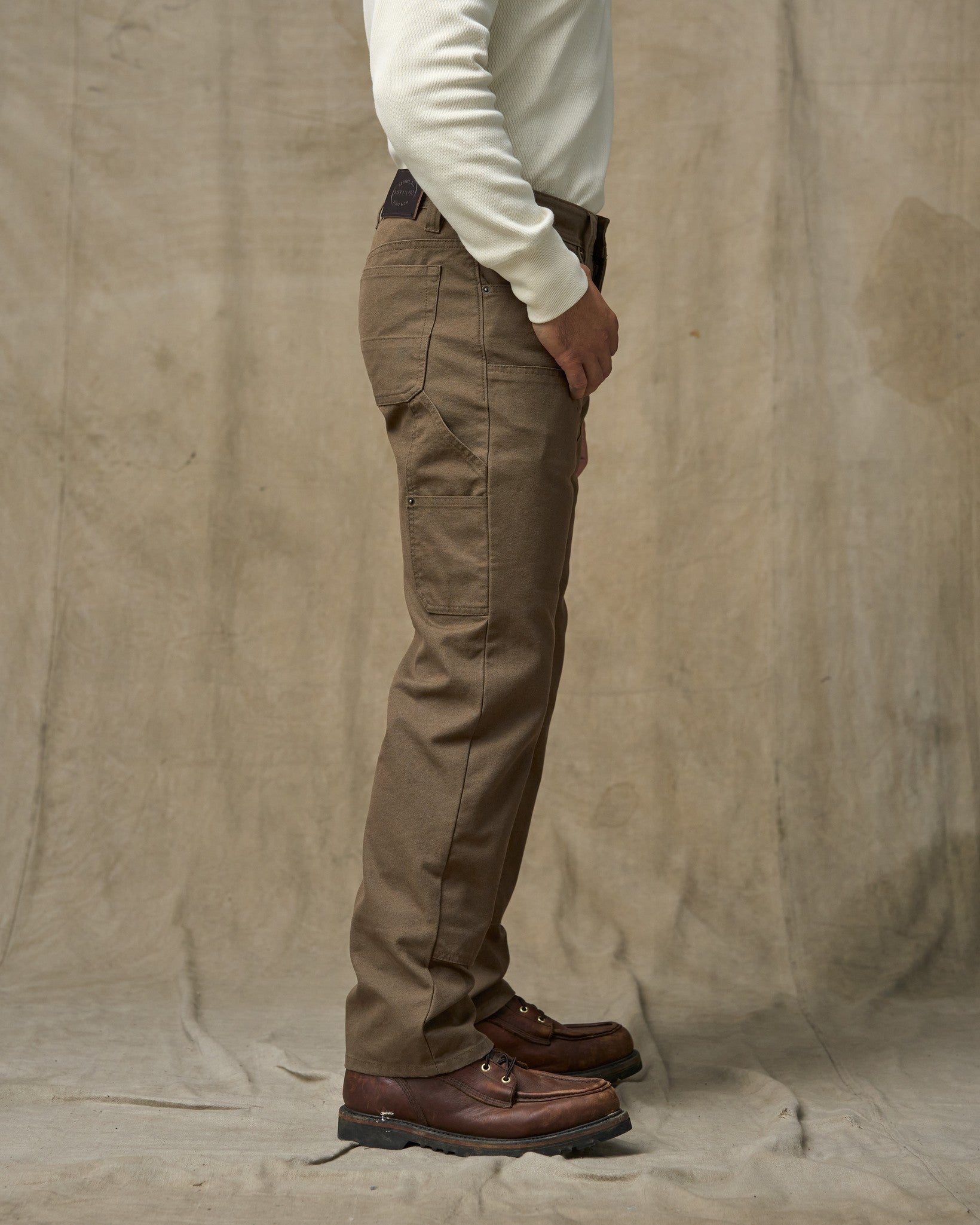 Dry Tin Double Front Pants - Marsh Olive - Image 3