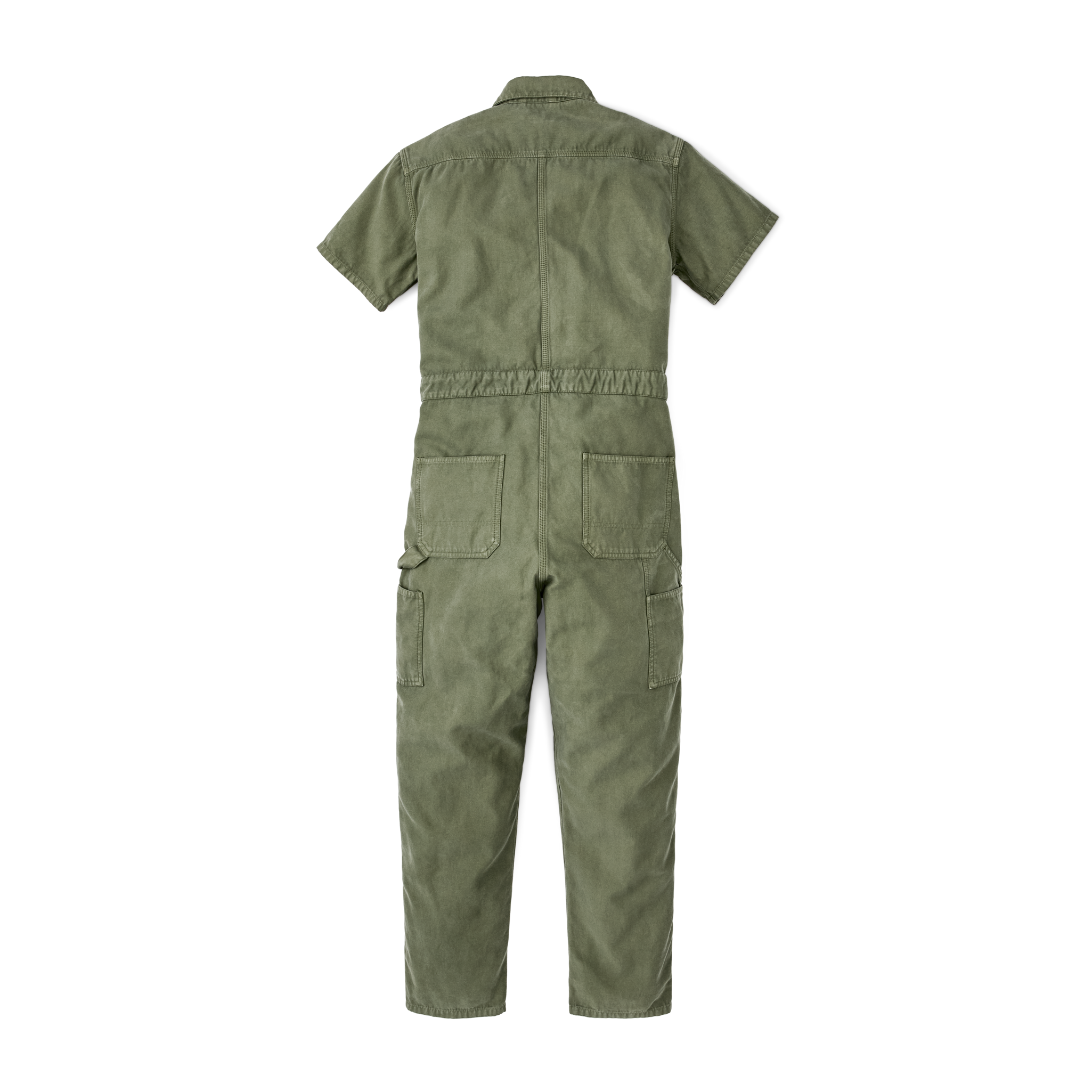 Women's Field Short Sleeve Coverall - Army Green - Image 2