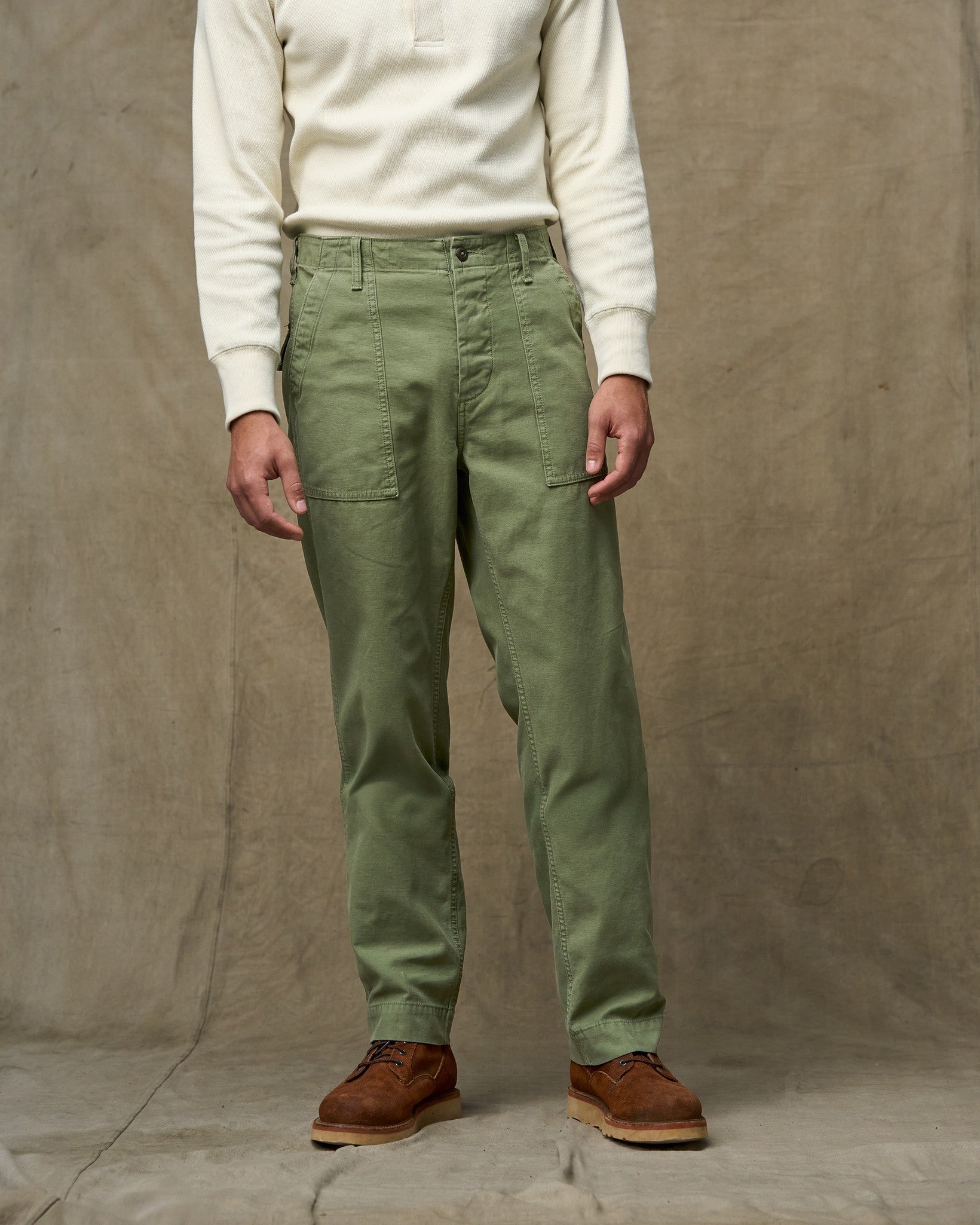 Field Supply Pants - Washed Fatigue Green - Image 9