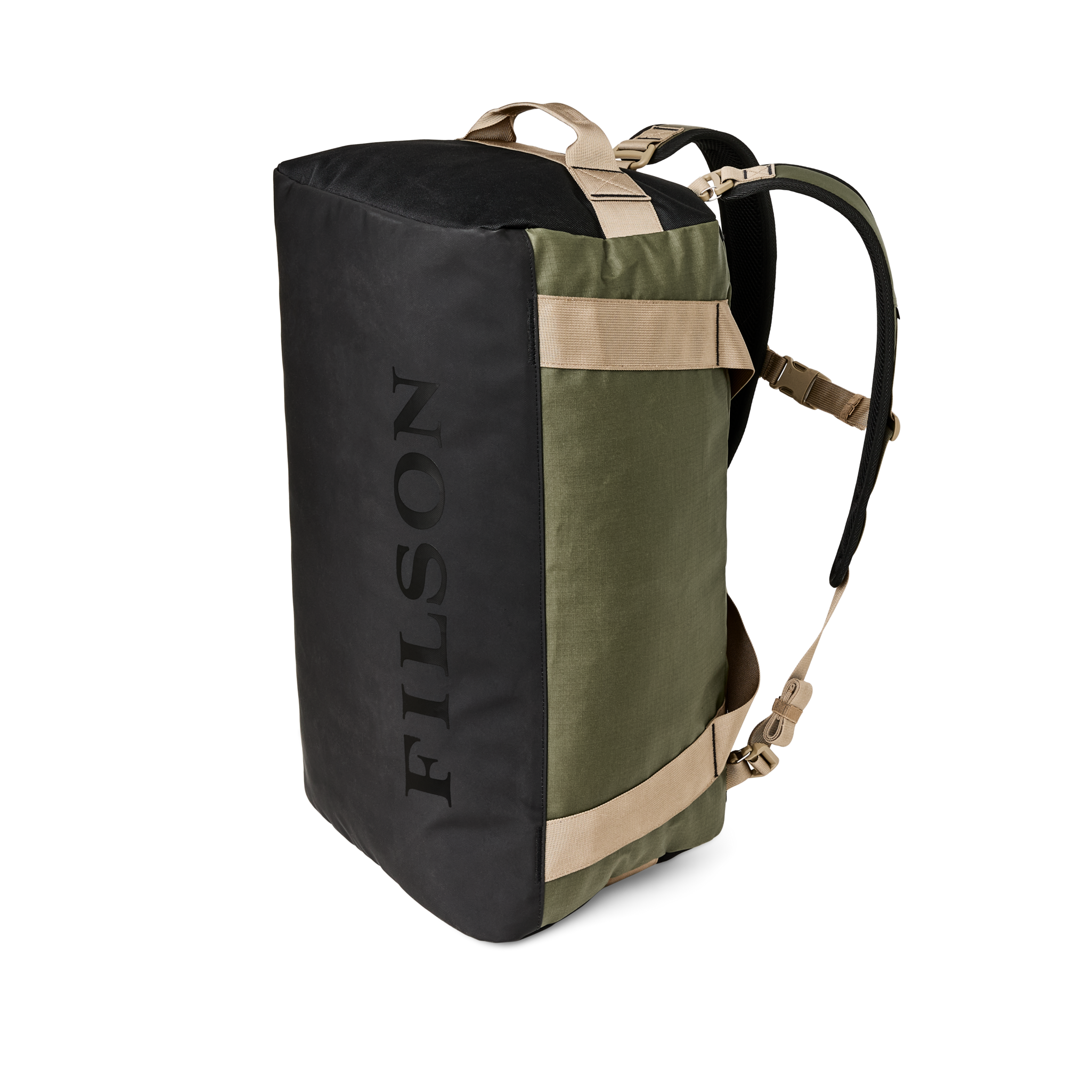 All-Weather 50L Duffle Bag - Olive / Black / Covert - Image 5
